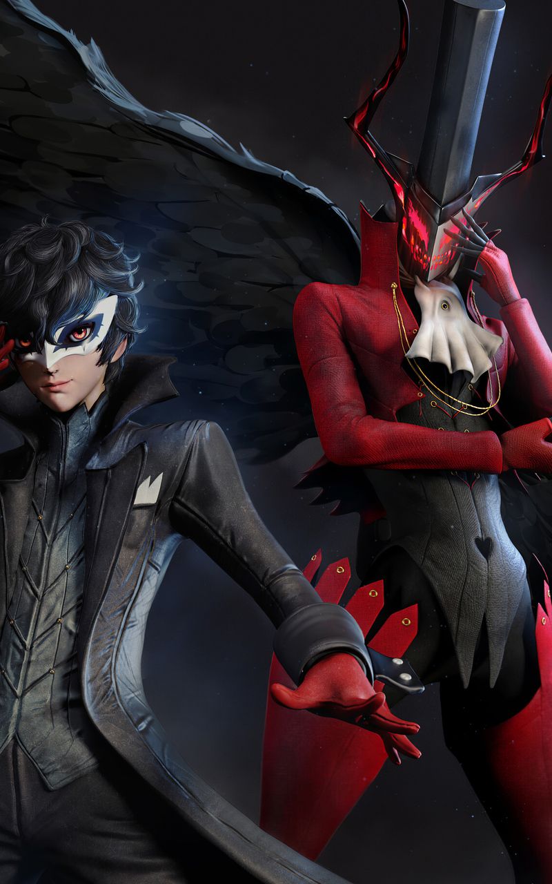 Joker And Arsene From Persona 5 Nexus Samsung Galaxy Tab Note Android Tablets HD 4k Wallpaper, Image, Background, Photo and Picture