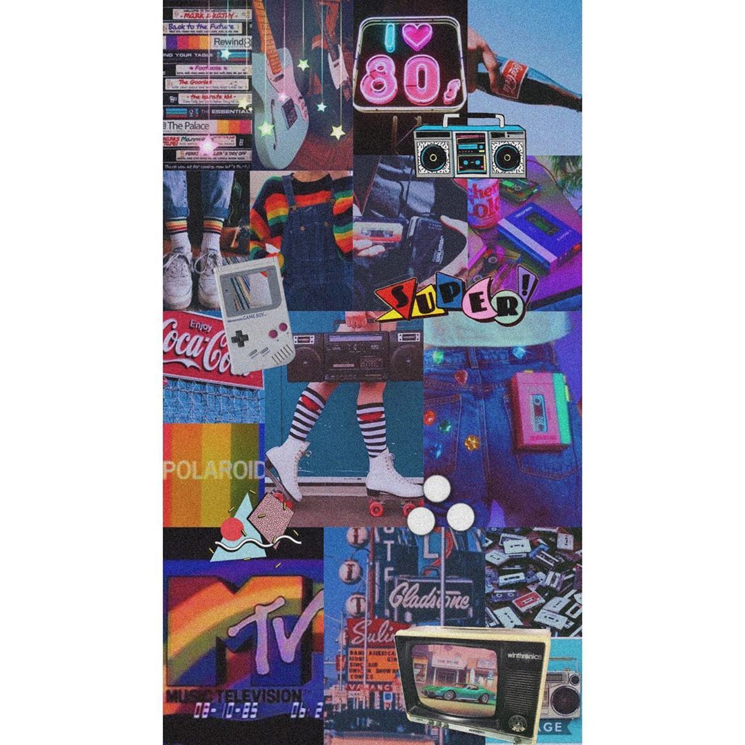 Aesthetic 80s Wallpaper Phone Wallpaper & Background Download