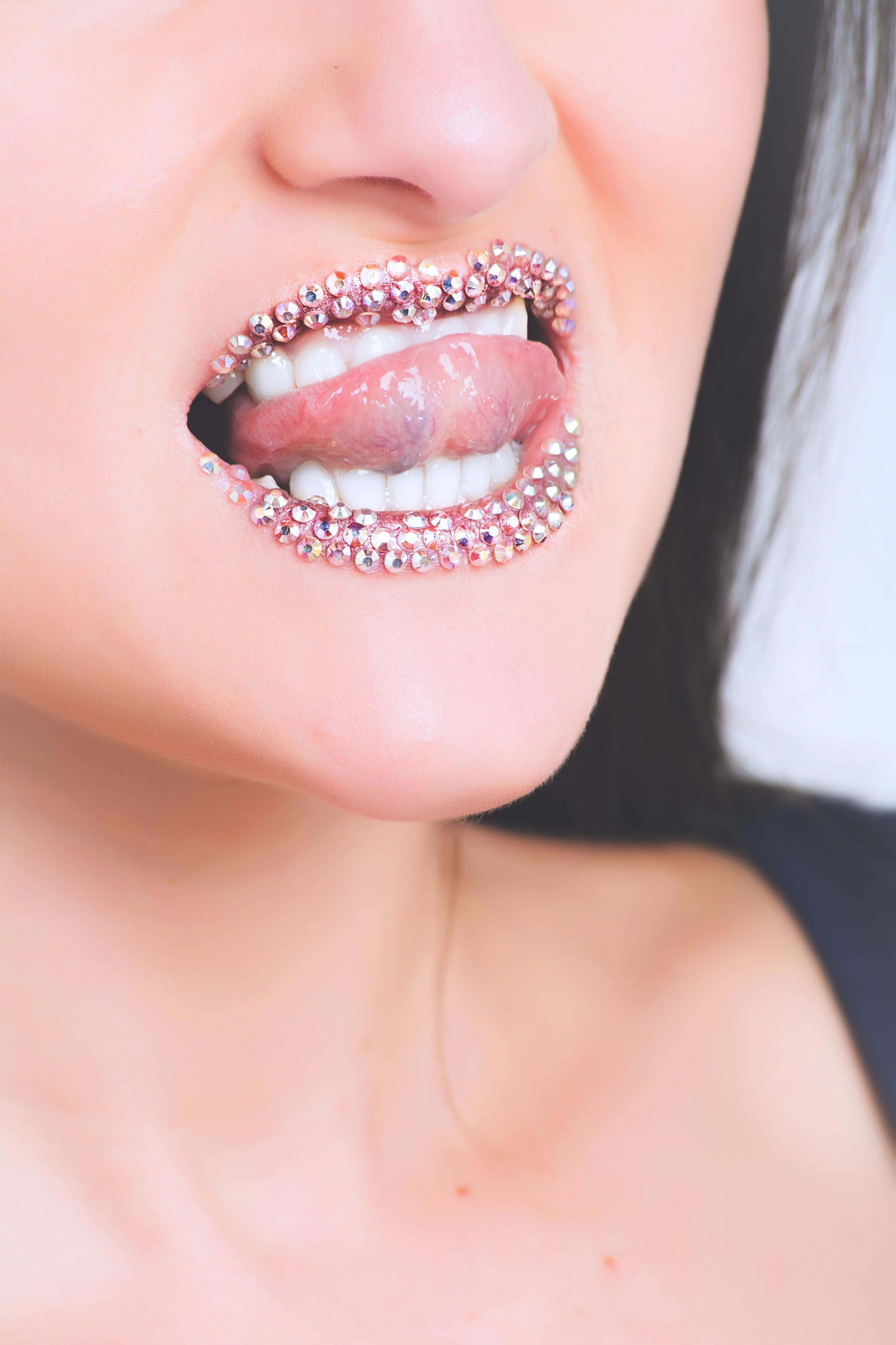 Woman Sticking Her Tongue Out · Free