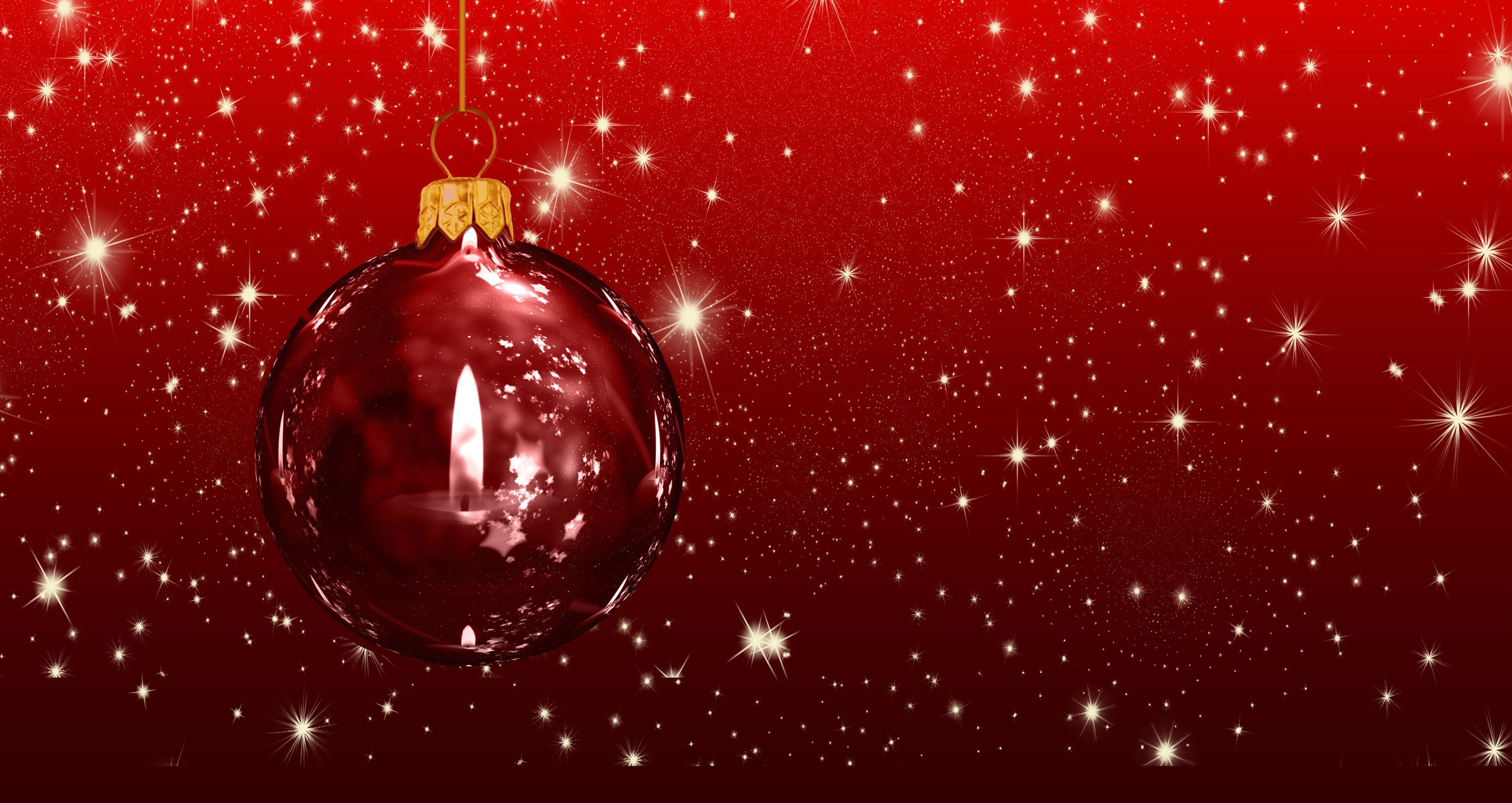 More Ball Decoration for a Free Christmas Wallpaper and Christmas Background Image