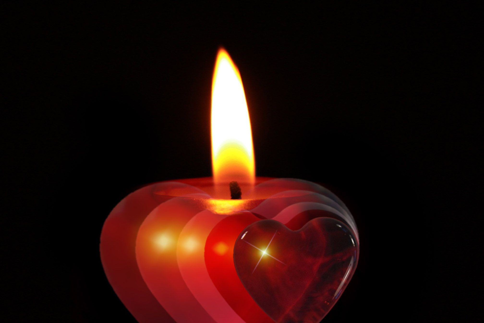 Free Christmas Wallpaper and Background Image with 19 more Candle Picture