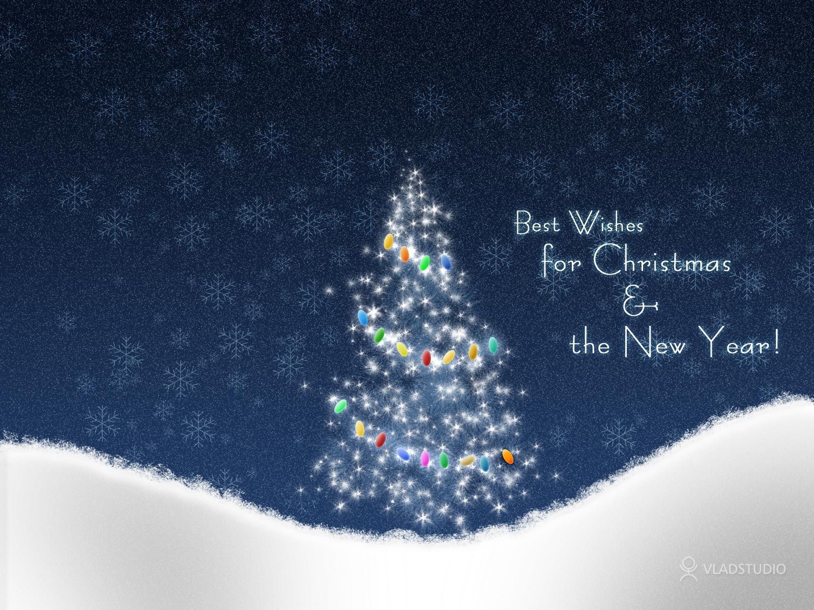 Christmas With Snow Wallpapers - Wallpaper Cave