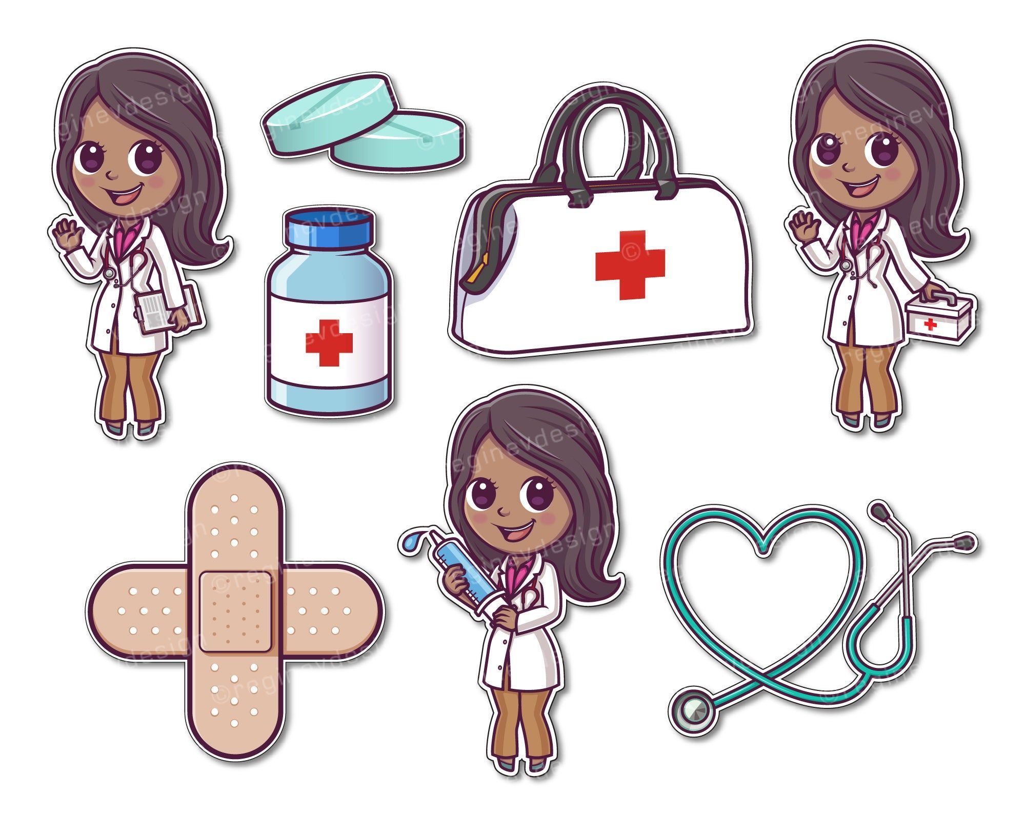Hot Sales 1 Piece Retractable Nurse Badge Reel Fashion Love Heart Pill  Medical Stethoscope Anime ID Card Holder Lanyard for Keys - AliExpress