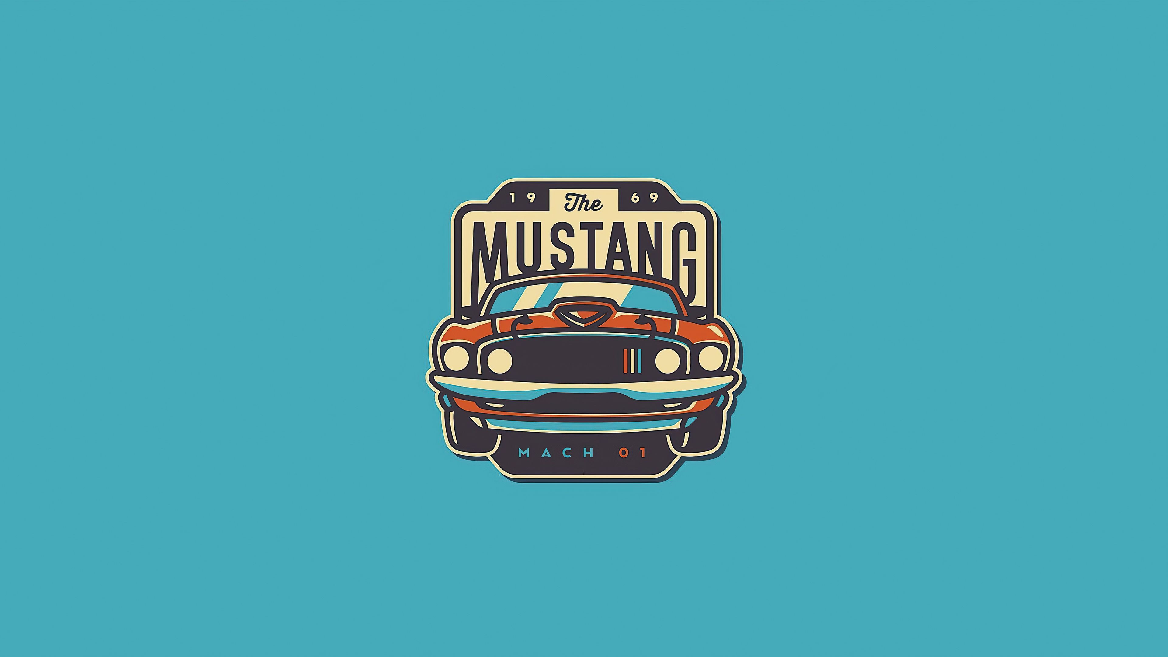Ford Mustang Minimal 4k, HD Cars, 4k Wallpaper, Image, Background, Photo and Picture