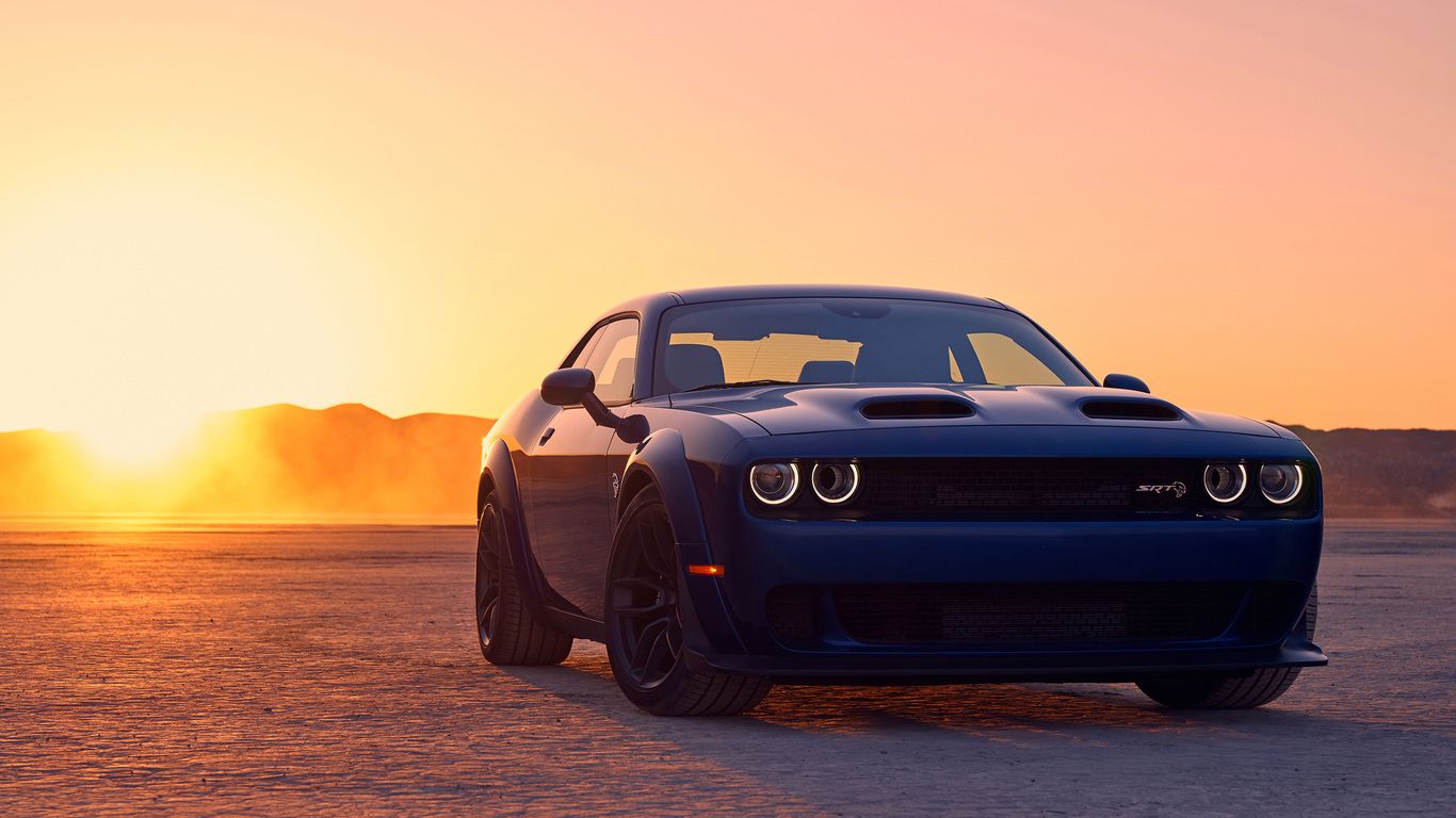 Dodge Challenger SRT Hellcat Widebody 2018 Car 1366x768 Resolution HD 4k Wallpaper, Image, Background, Photo and Picture