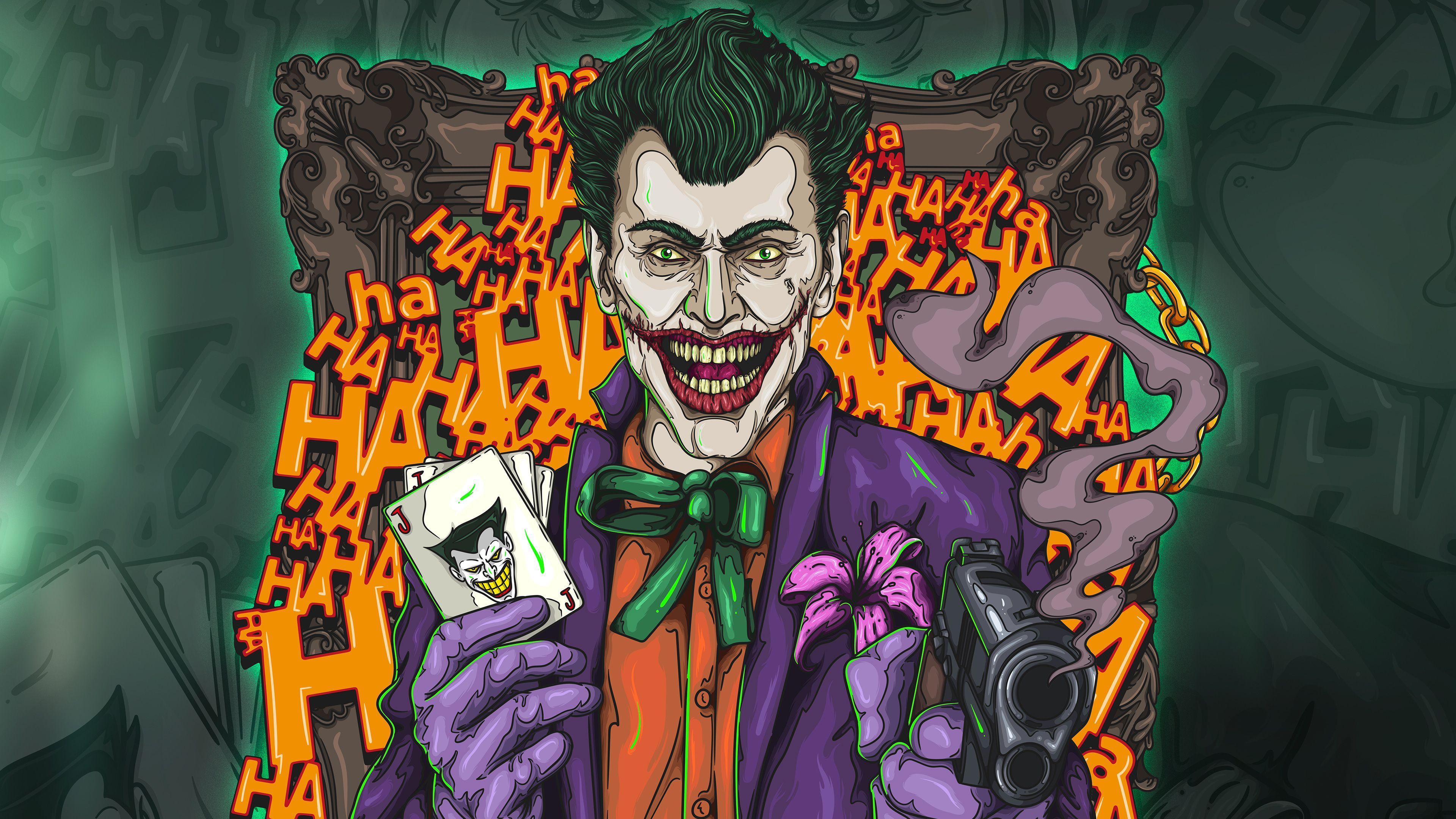 The Joker 4k Artwork Supervillain Wallpaper, Superheroes Wallpaper, Joker Wallpaper, Hd Wallpaper, Digital Art Wallp. Joker Wallpaper, Artwork, Art Wallpaper