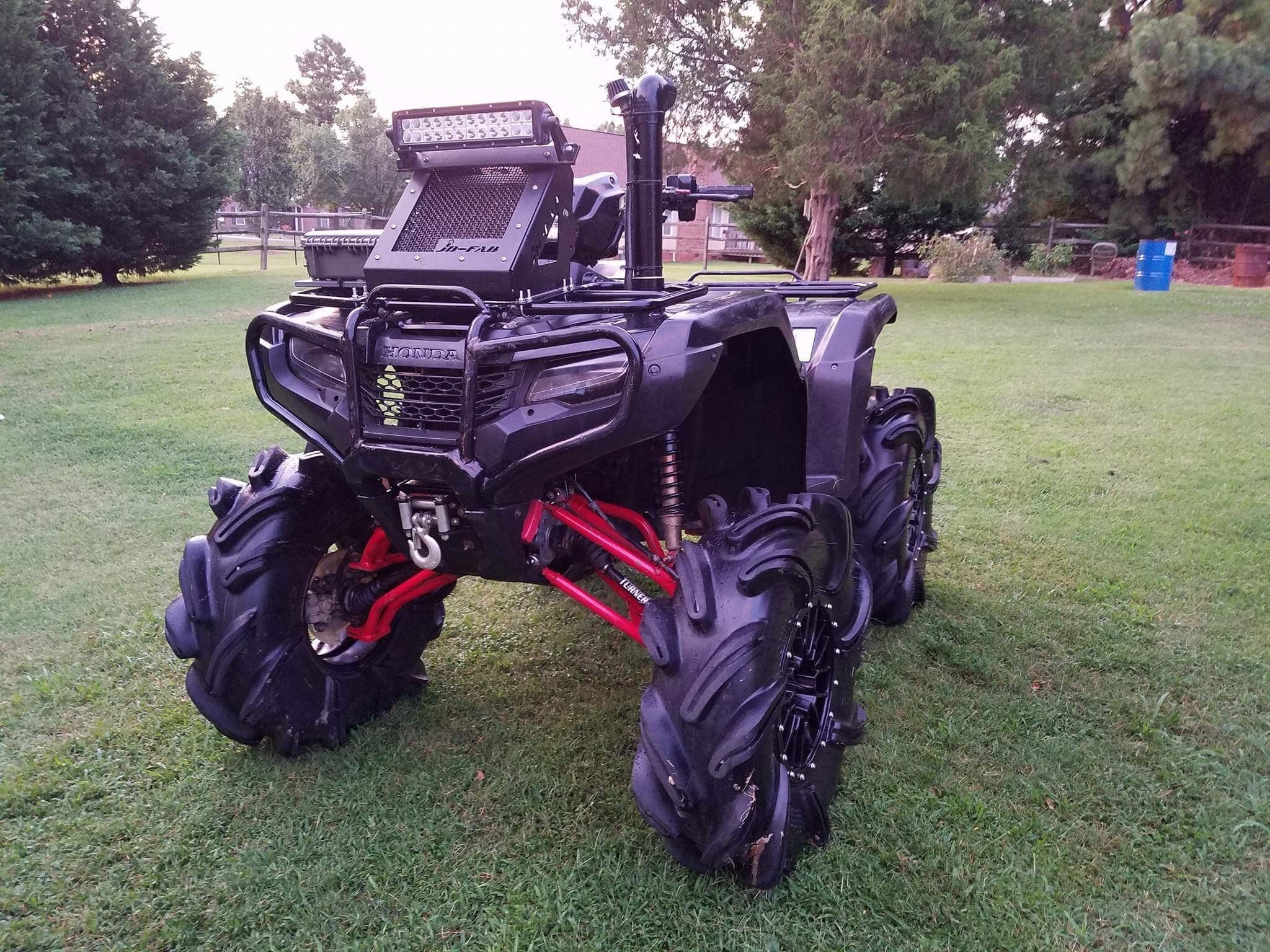 Honda Foreman 500 Radiator Relocate Kit