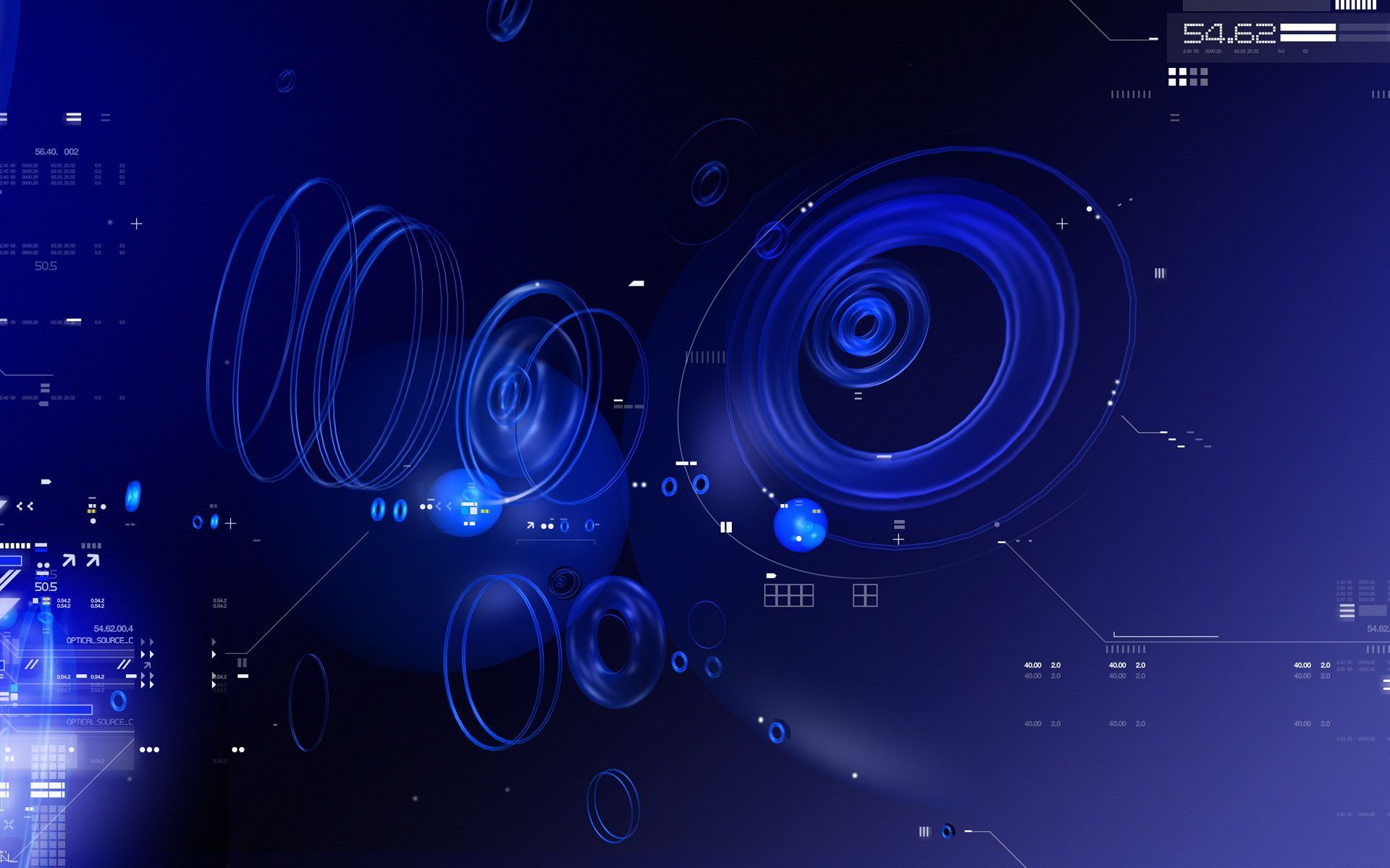 Blue Tech Circles. Technology wallpaper, Android wallpaper blue, Hi tech wallpaper