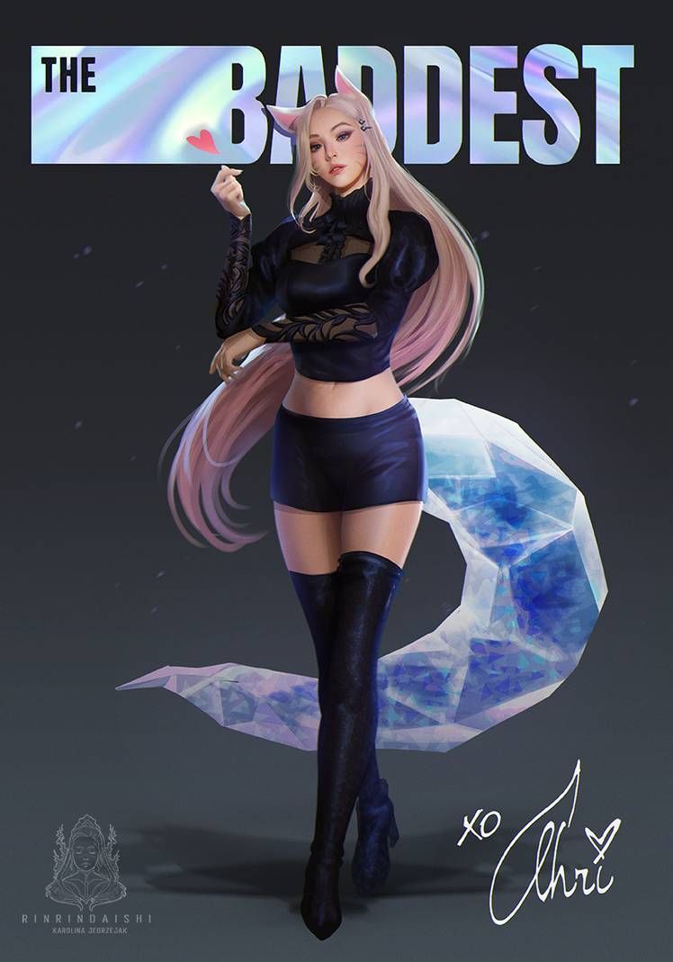 THE BADDEST KDA Ahri. League of legends music, Ahri league, Lol league of legends