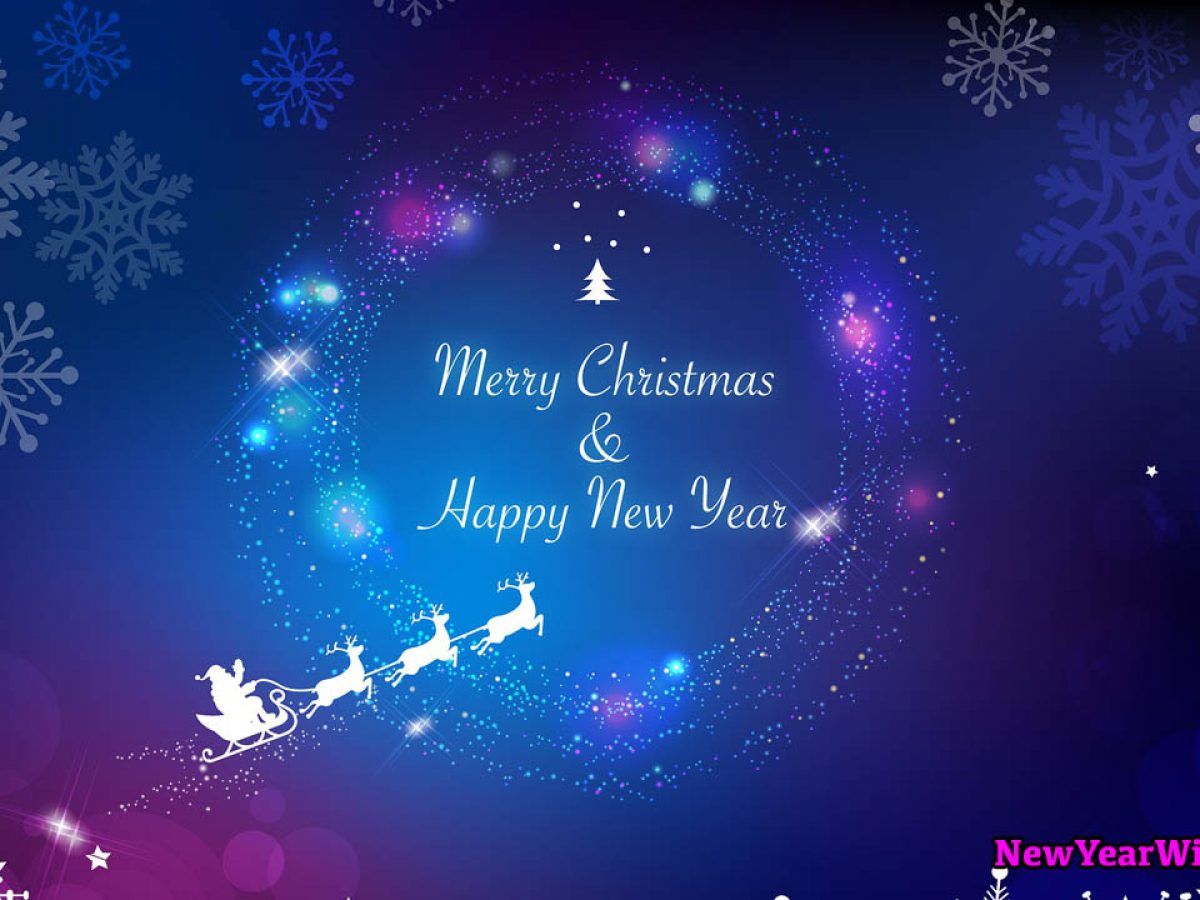 Merry Christmas And Happy New Year Image 2021
