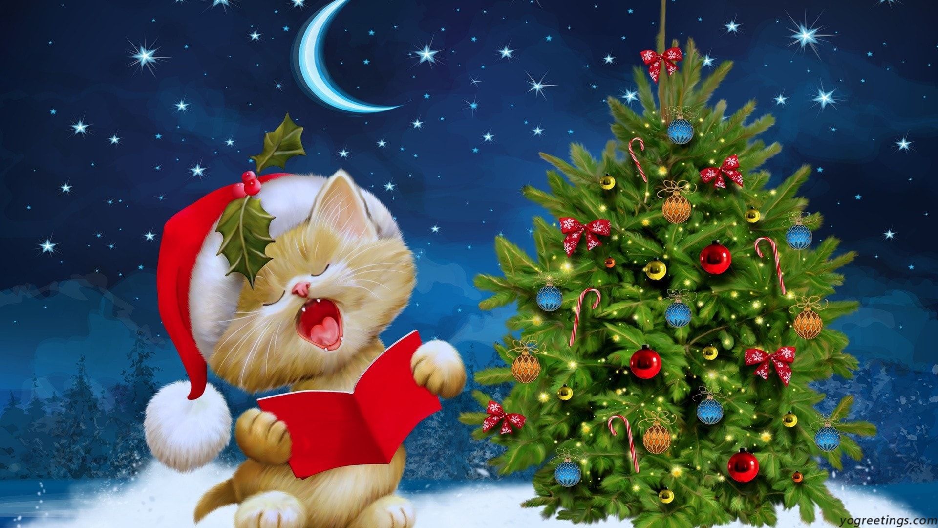 Merry Christmas Wallpaper Full HD Free Download