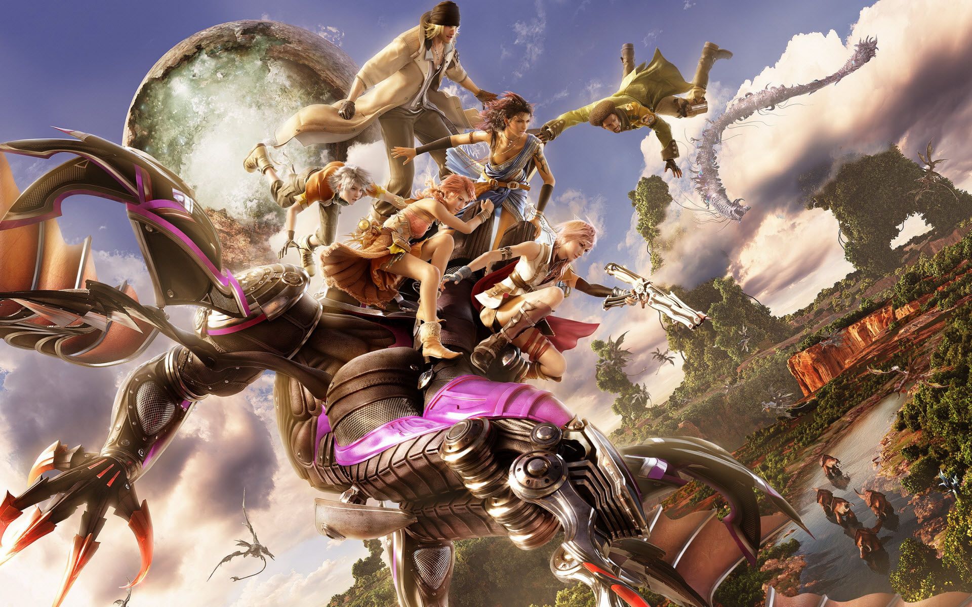 Final Fantasy XIII Game Wallpaper