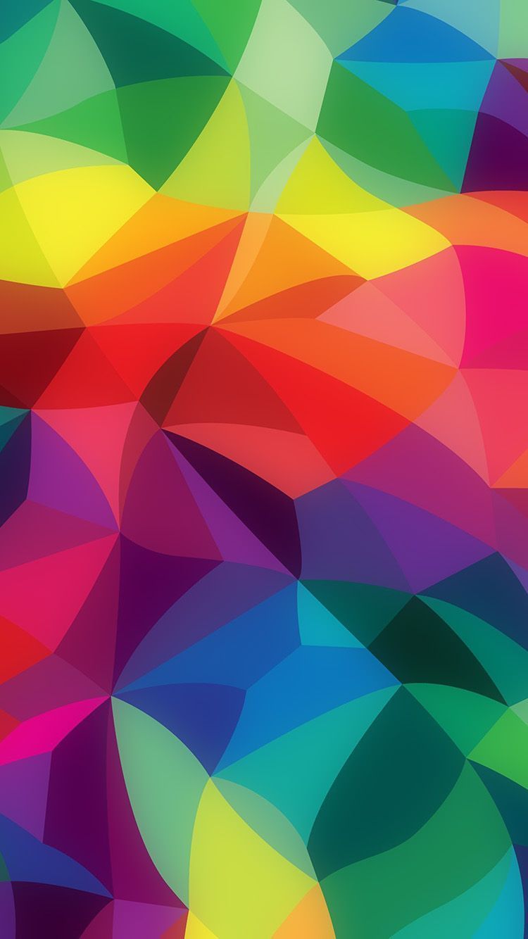 Abstract #Colorful iPhone wallpaper. Rainbow abstract, Retina wallpaper, Abstract