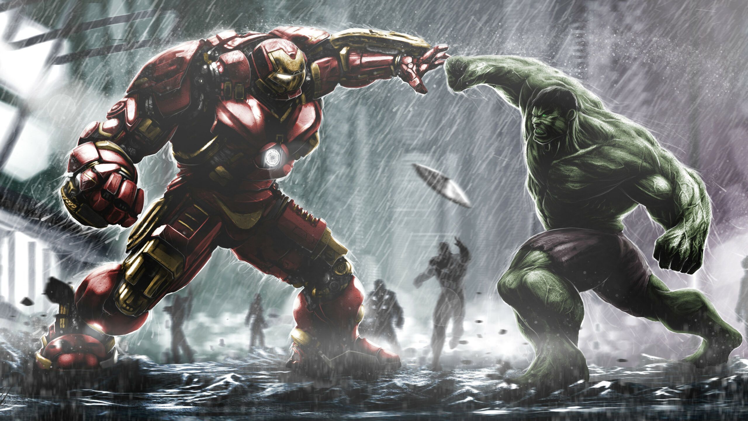 Iron Man 4k Wallpaper New 41 Hulk Vs Hulkbuster Fight. Hulk vs hulkbuster, Marvel wallpaper, Avengers wallpaper