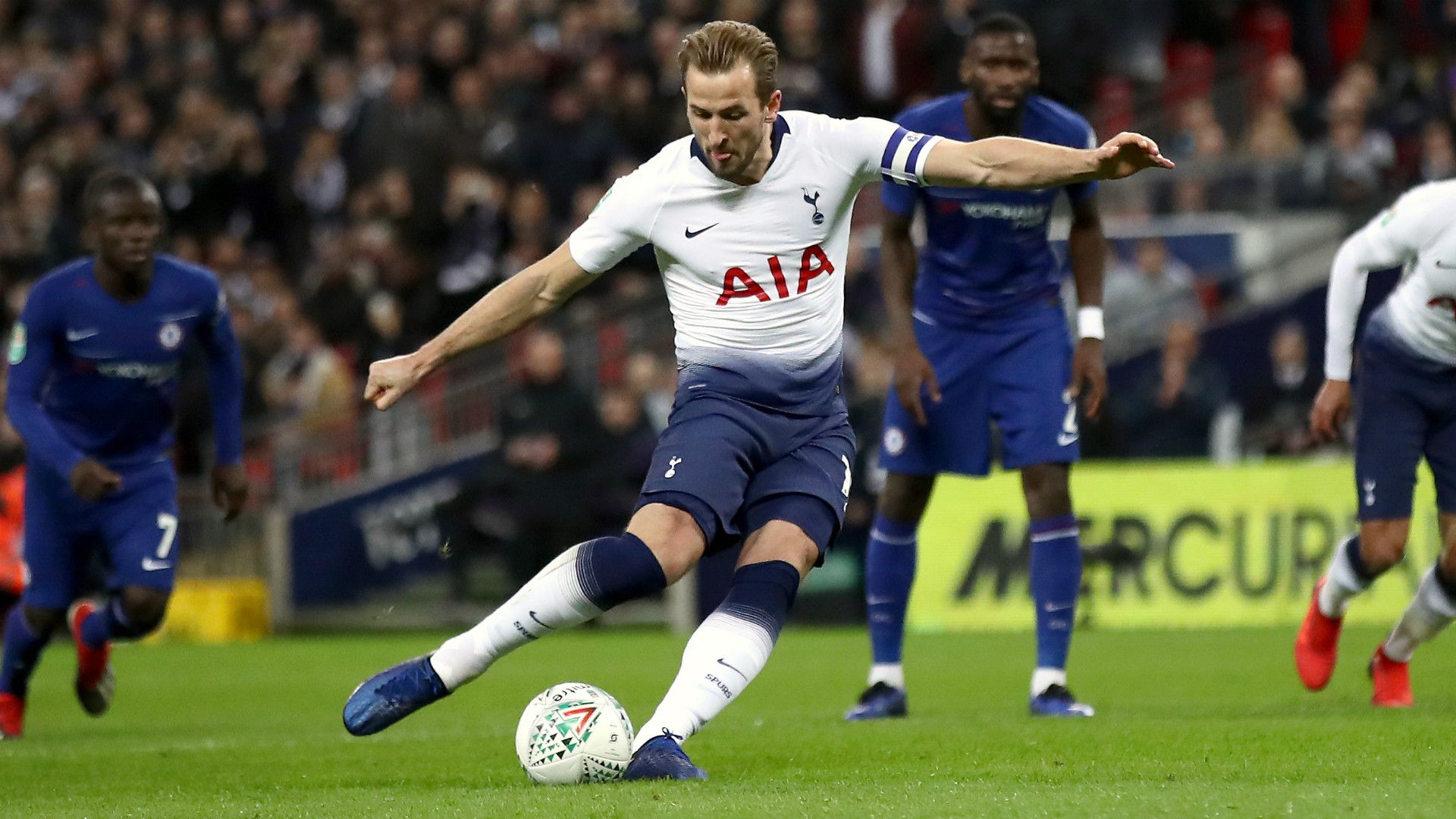 Harry Kane becomes first ever Tottenham player to score 20 goals in 5 succesive seasons