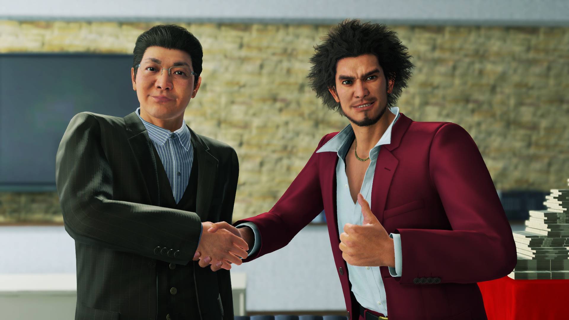 Yakuza: Like a Dragon for PS4 Gets New Screenshots Showing Company Management and Crafting