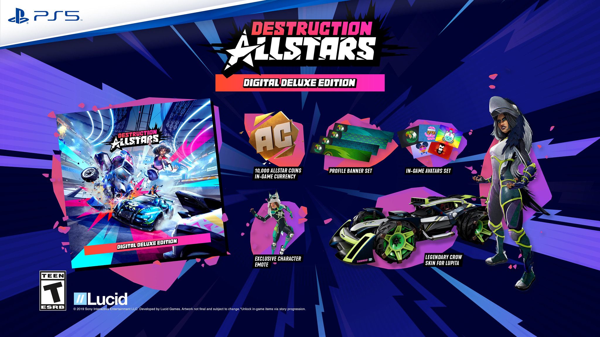 Slam, smash, and boost your way to fame in Destruction AllStars, coming to PS5