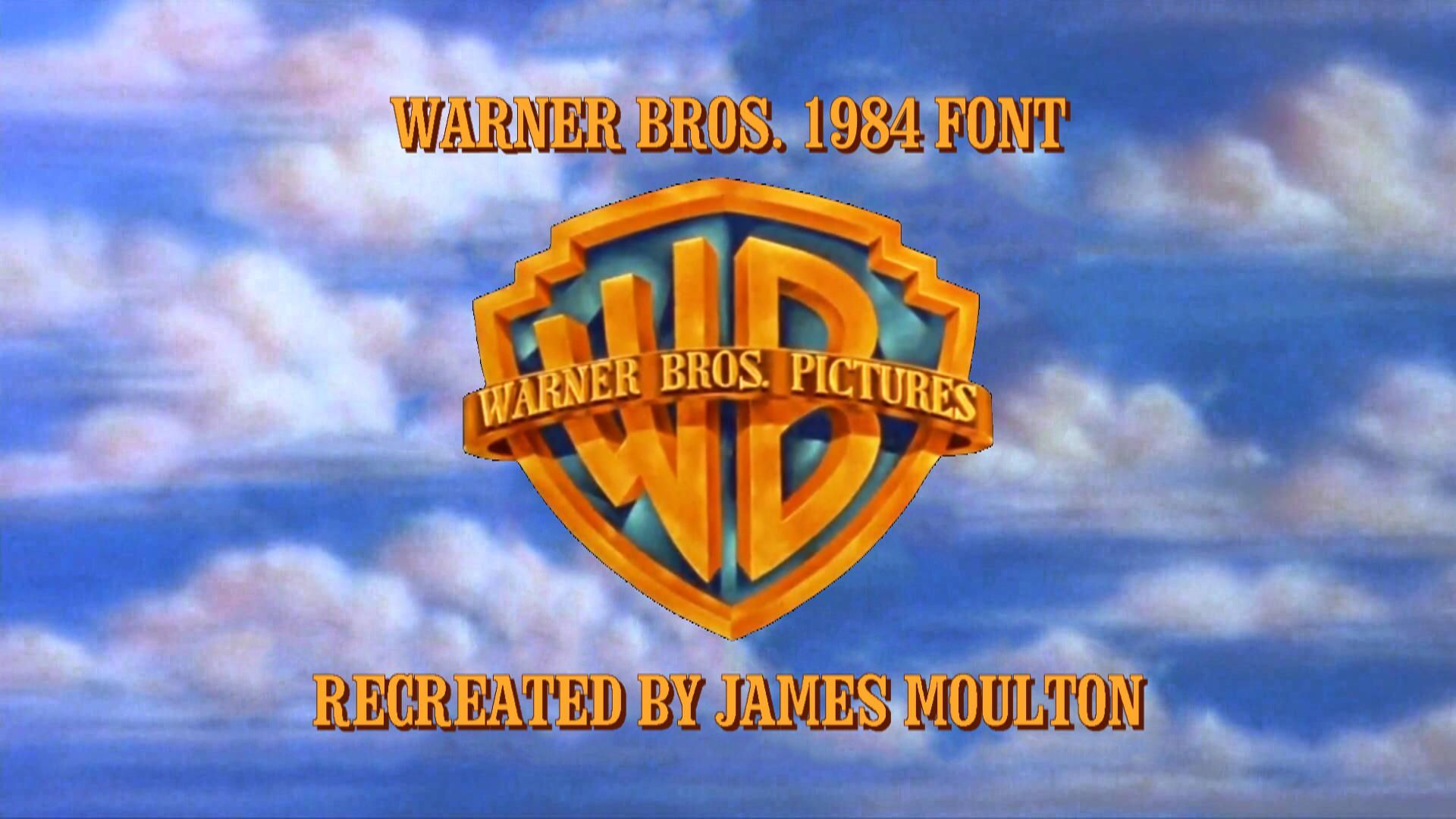 Warner Bros. 1984 Font by JamesMoulton1988. Warner bros, Bros, Warner
