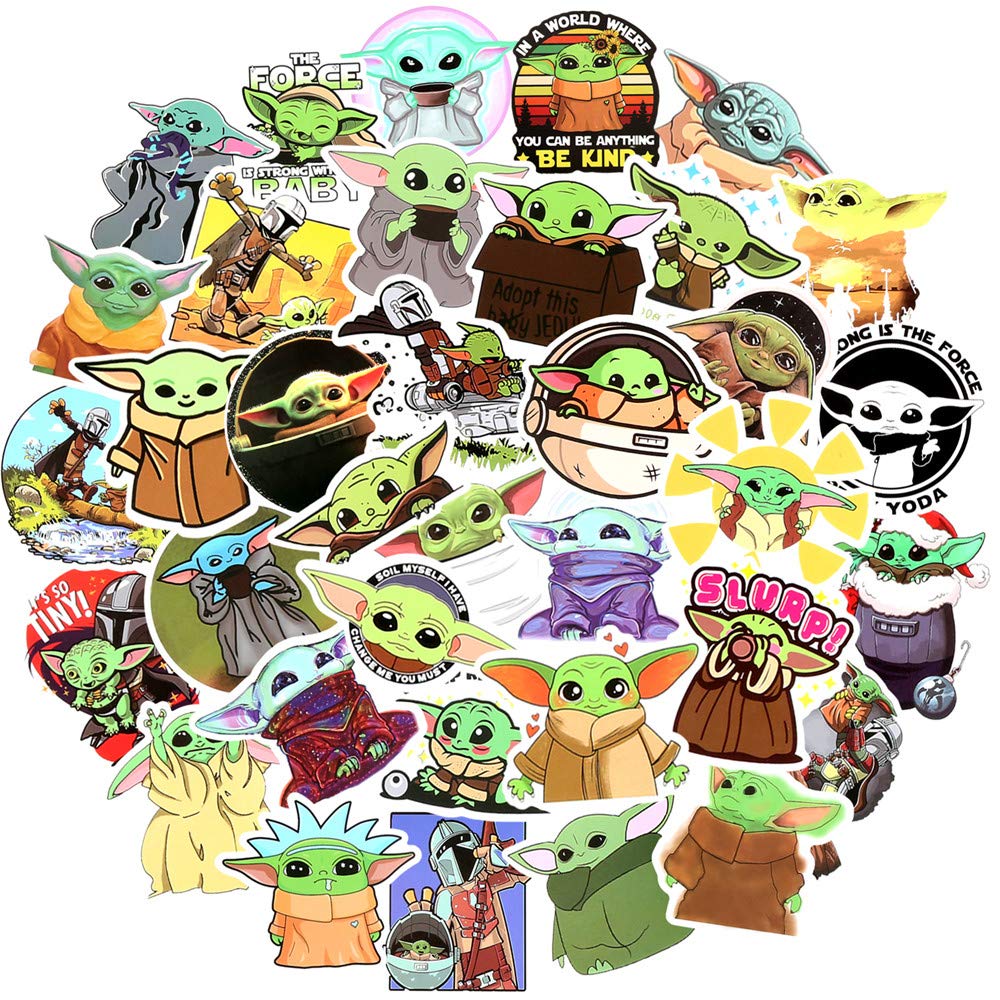Stickers Pack for Baby Yoda Cool- Buy Online in Japan
