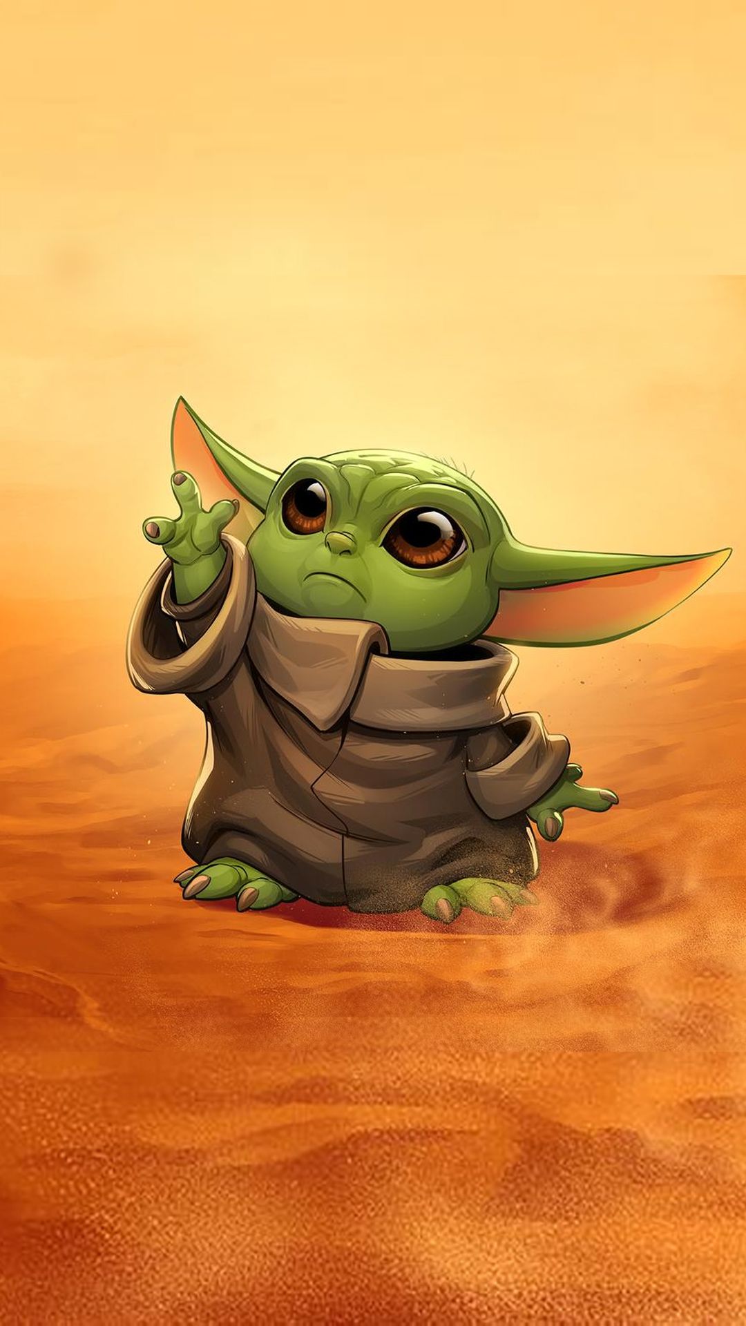 The Child Baby Yoda Yoda Cartoon Drawing
