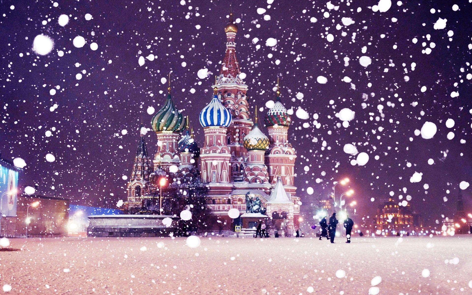 москва кремль новый год