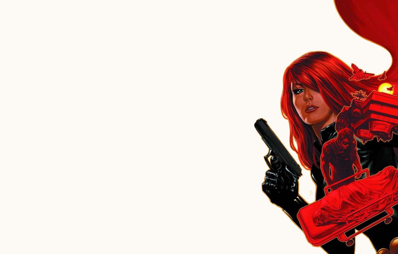 Wallpaper Black Widow, Black Widow, Natasha, Winter Soldier, Bucky Barnes, The winter soldier, Bucky Barnes image for desktop, section фантастика