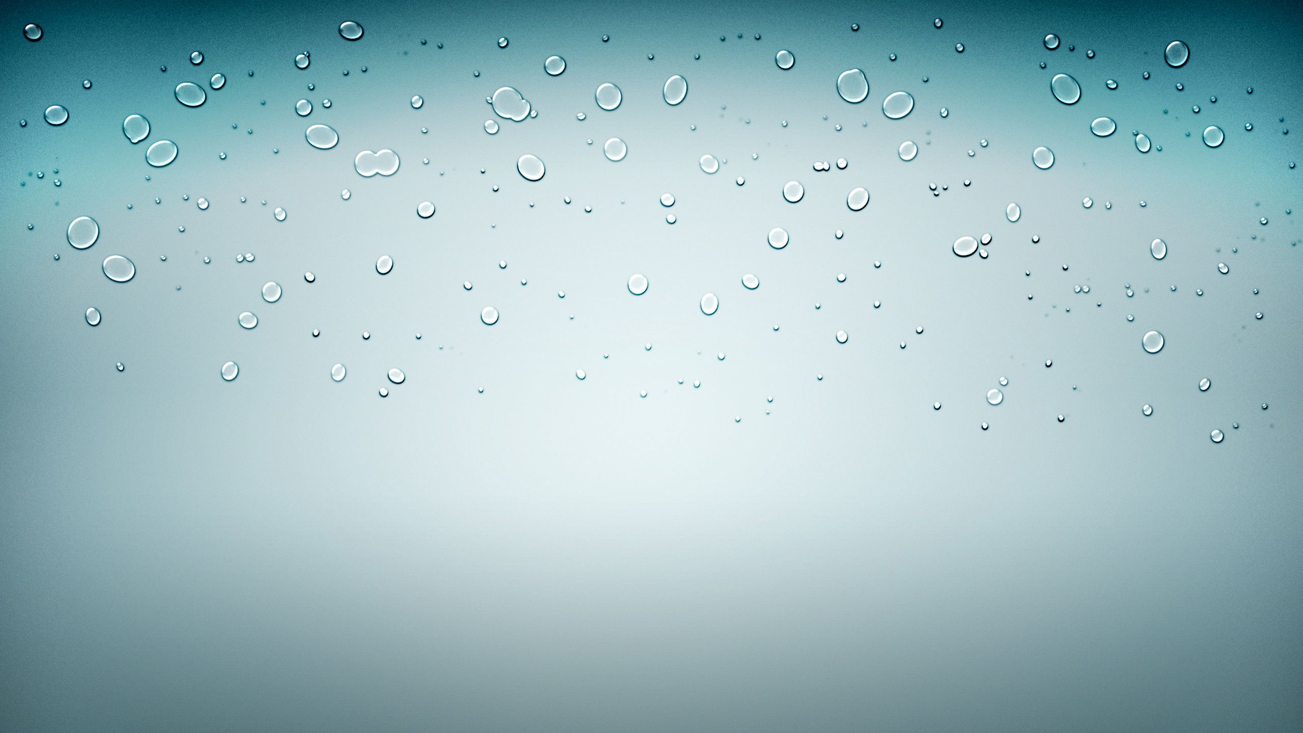 iOS Water Droplet Wallpaper