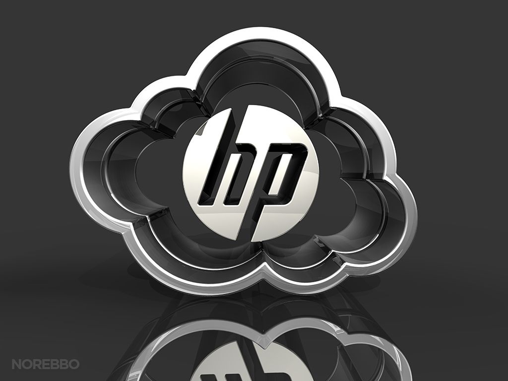 HP Hewlett Packard Logo Wallpaperx768