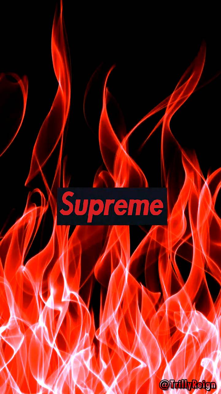 Supreme Flames wallpaper