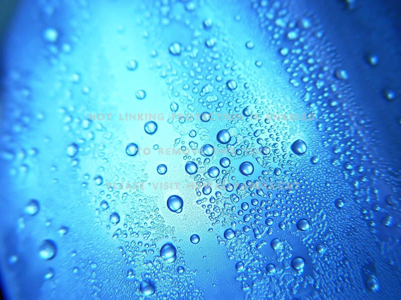 water drops glass blue texture abstract
