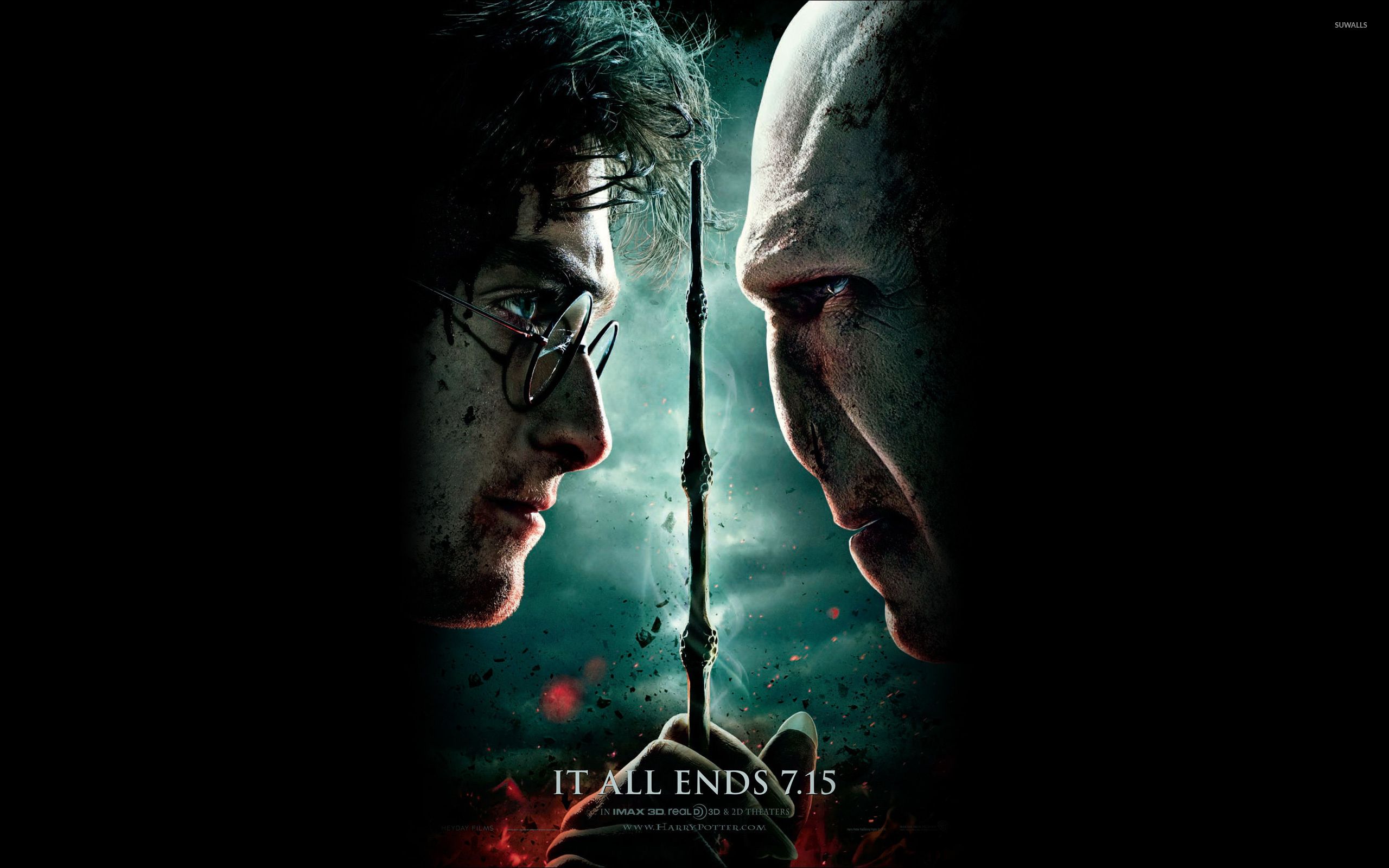 Deathly Hallows iPhone Wallpaper