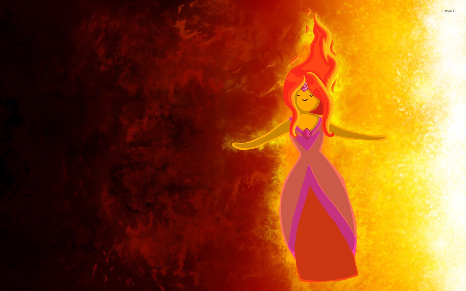 flame princess adventure time wallpaper