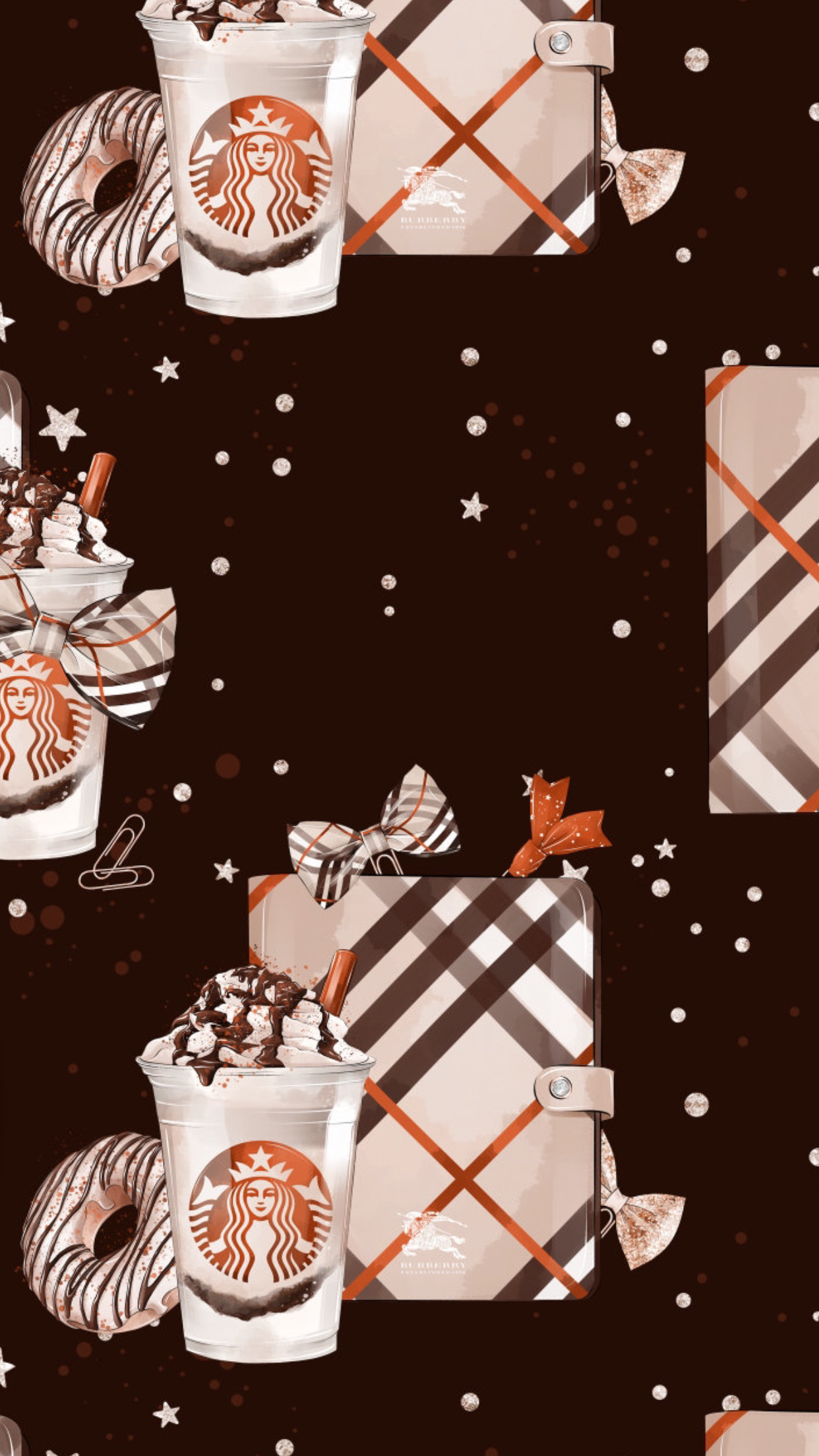Christmas phone wallpaper, Starbucks wallpaper, Cute fall wallpaper