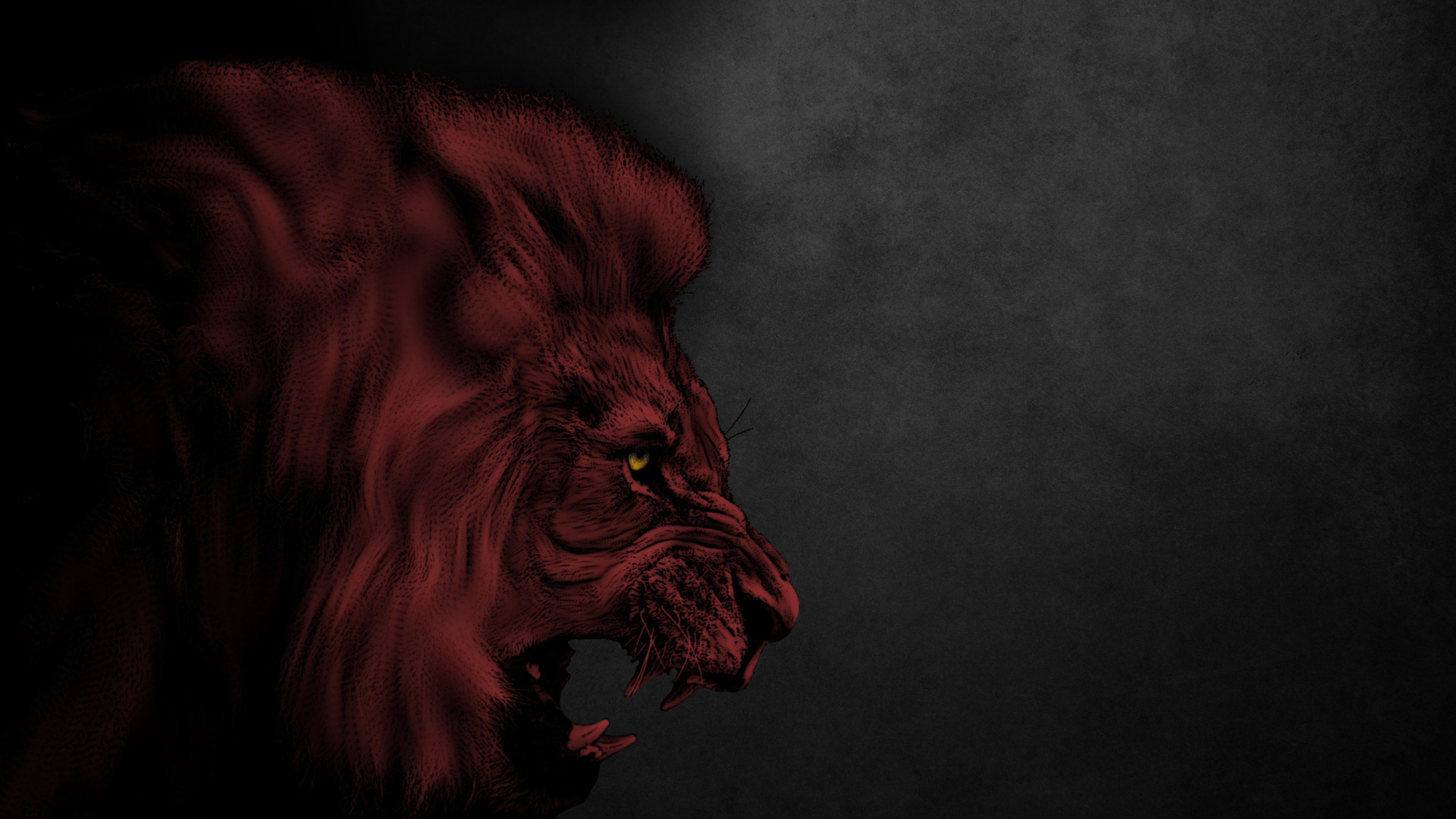 Red Lion Art 5K Wallpaper, HD Artist 4K Wallpaper, Image, Photo and Background