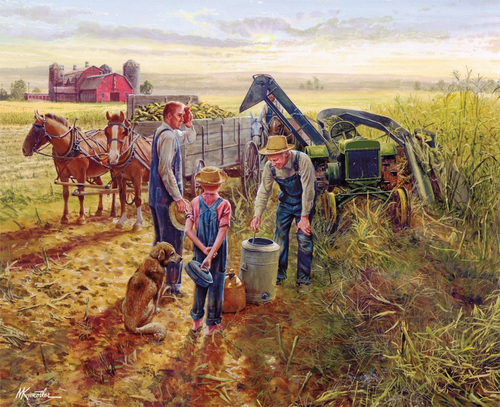 Lang Wallpaper. August 2014. American Farm. Art, Wallpaper, Picture
