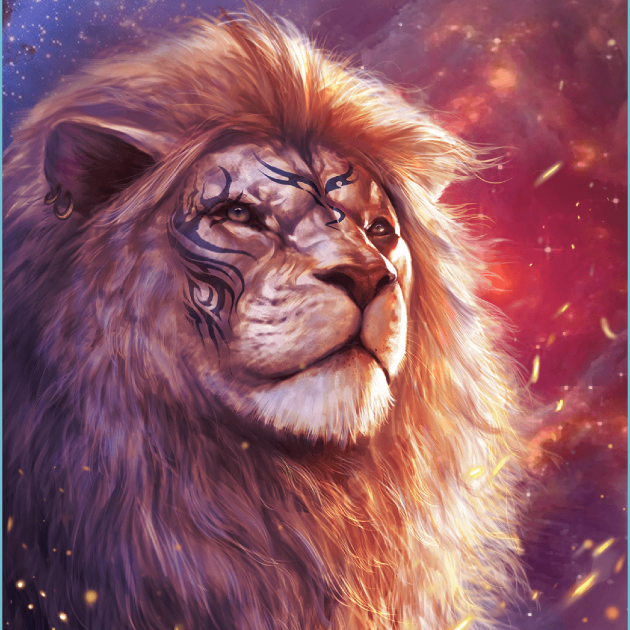 Cool Lion Wallpaper Free Cool Lion Background lion wallpaper
