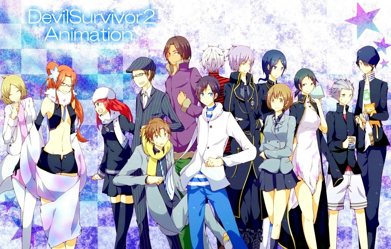 Wallpaper anime, art, characters, Devil Survivor Devil Survivor image for desktop, section прочее