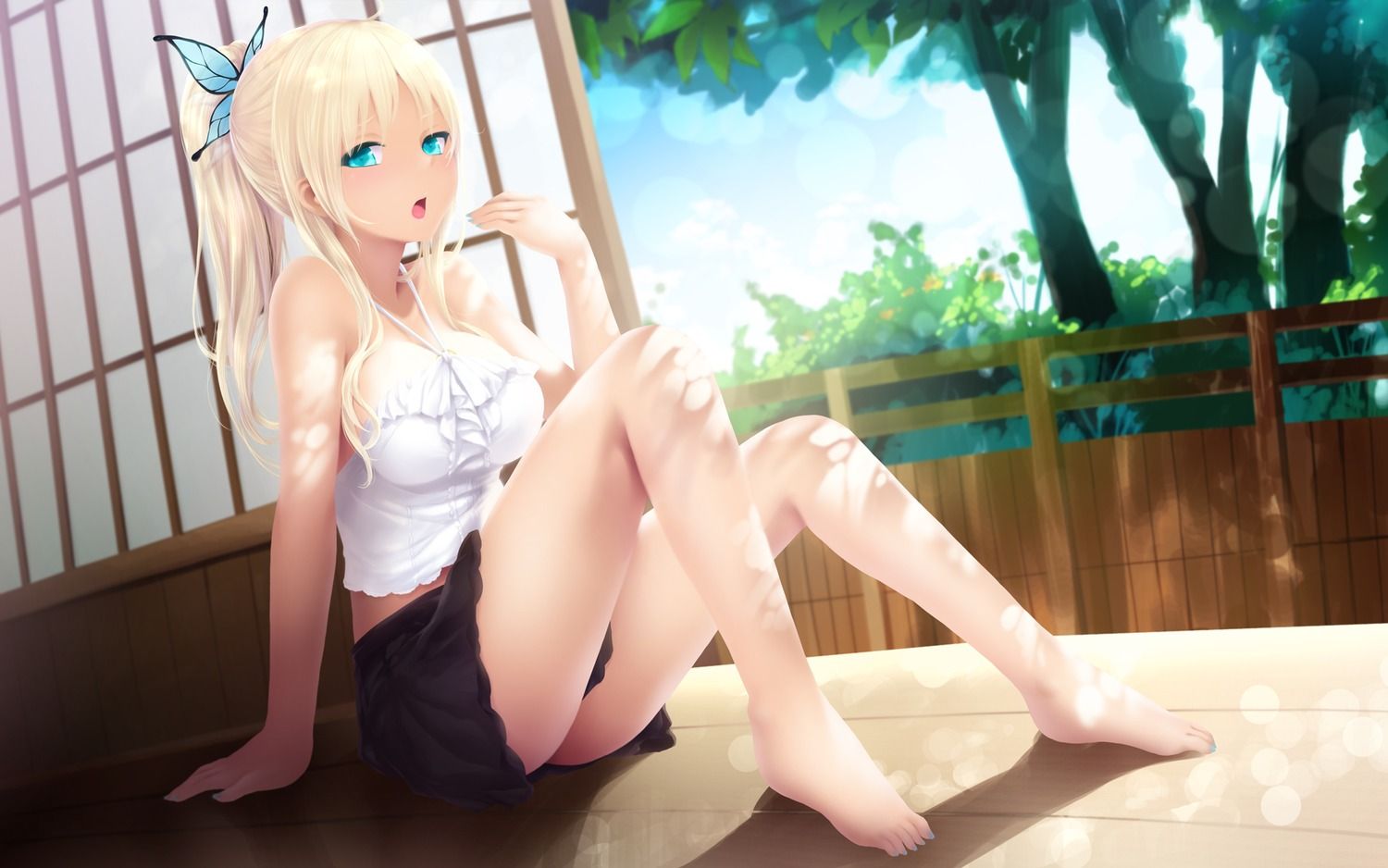 cait boku wa tomodachi ga sukunai kashiwazaki sena feet wallpaper