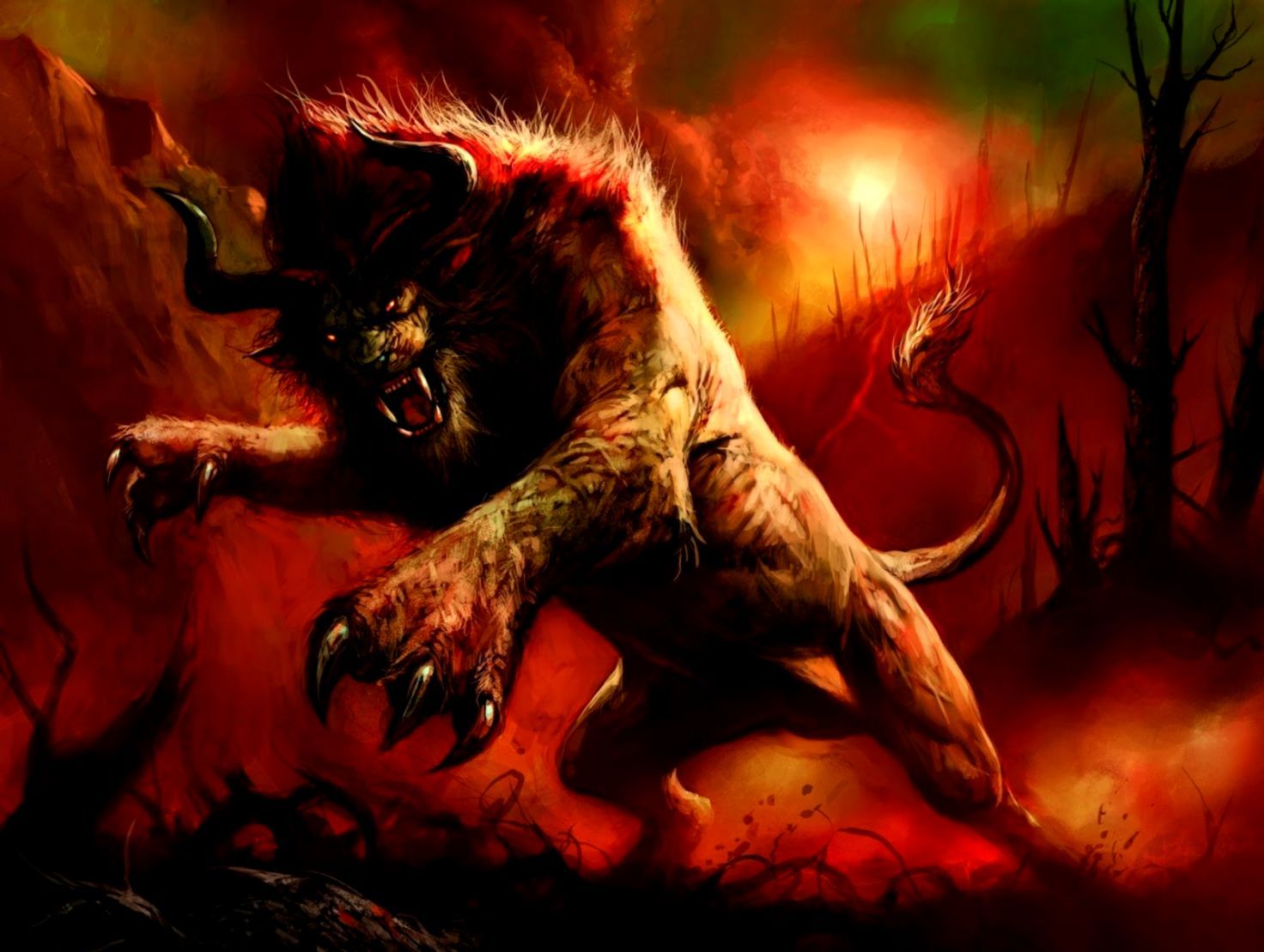 Free Picture Angry Lions Wallpaper Download Feral Druid Art Wallpaper & Background Download