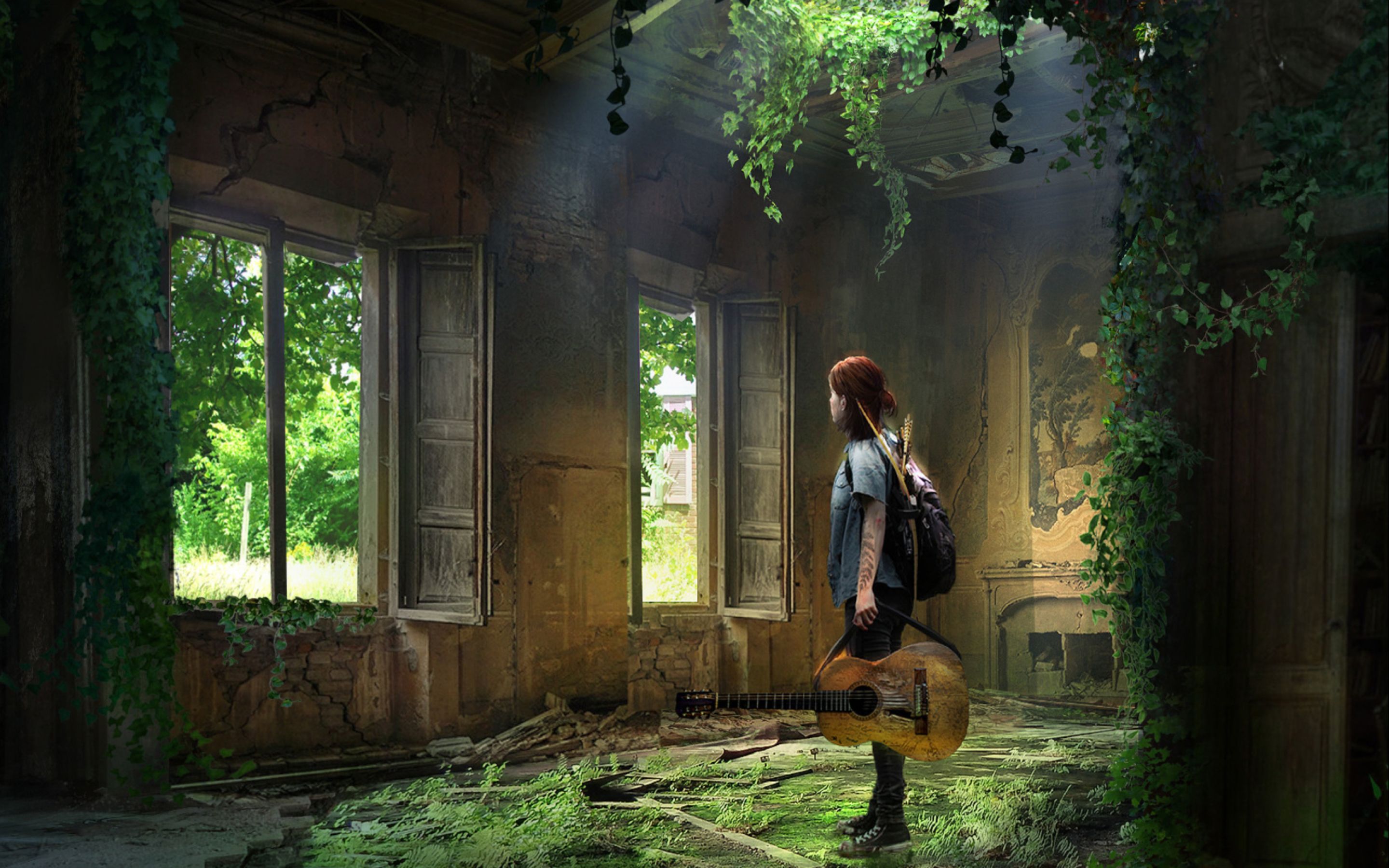 Download Keren Ellie The Last Of Us Wallpaper