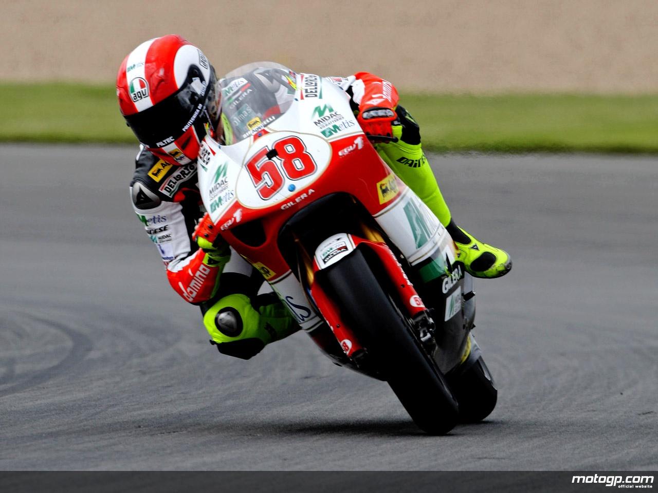 Desktop Wallpaper Free Download: Marco Simoncelli Desktop Wallpaper