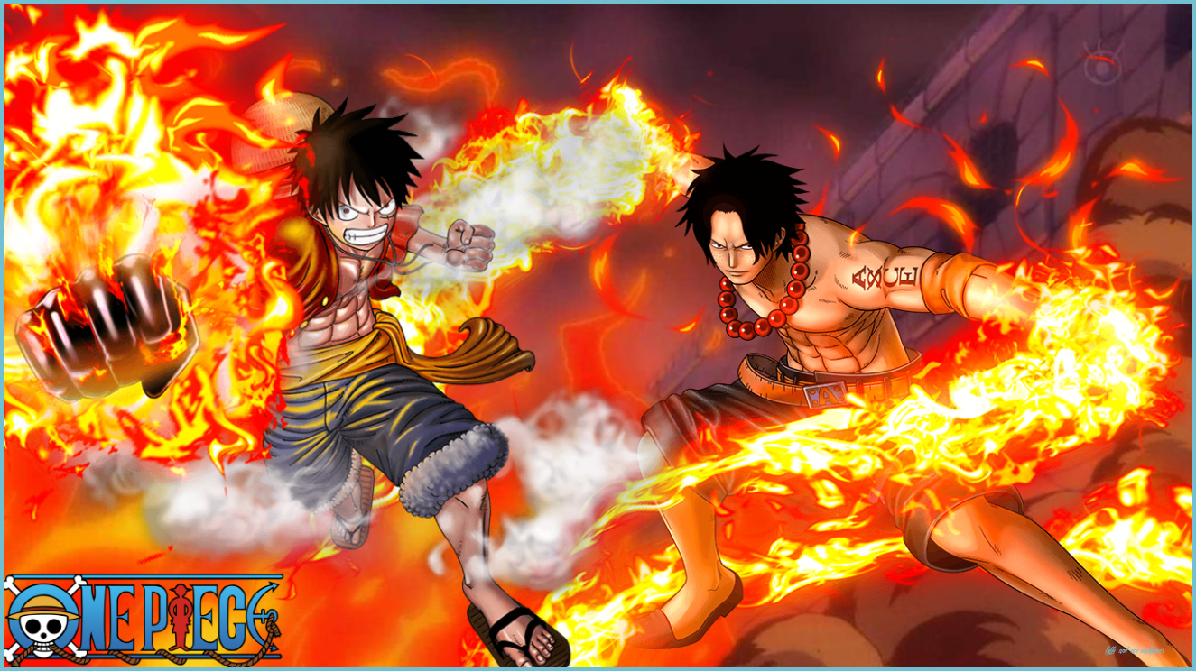 Luffy and Ace Wallpaper and ace wallpaper