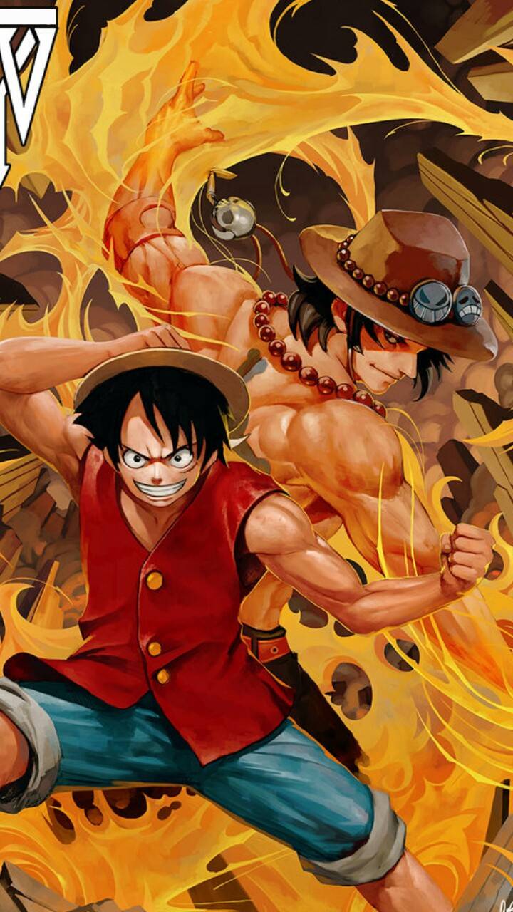 Luffy and Ace wallpaper