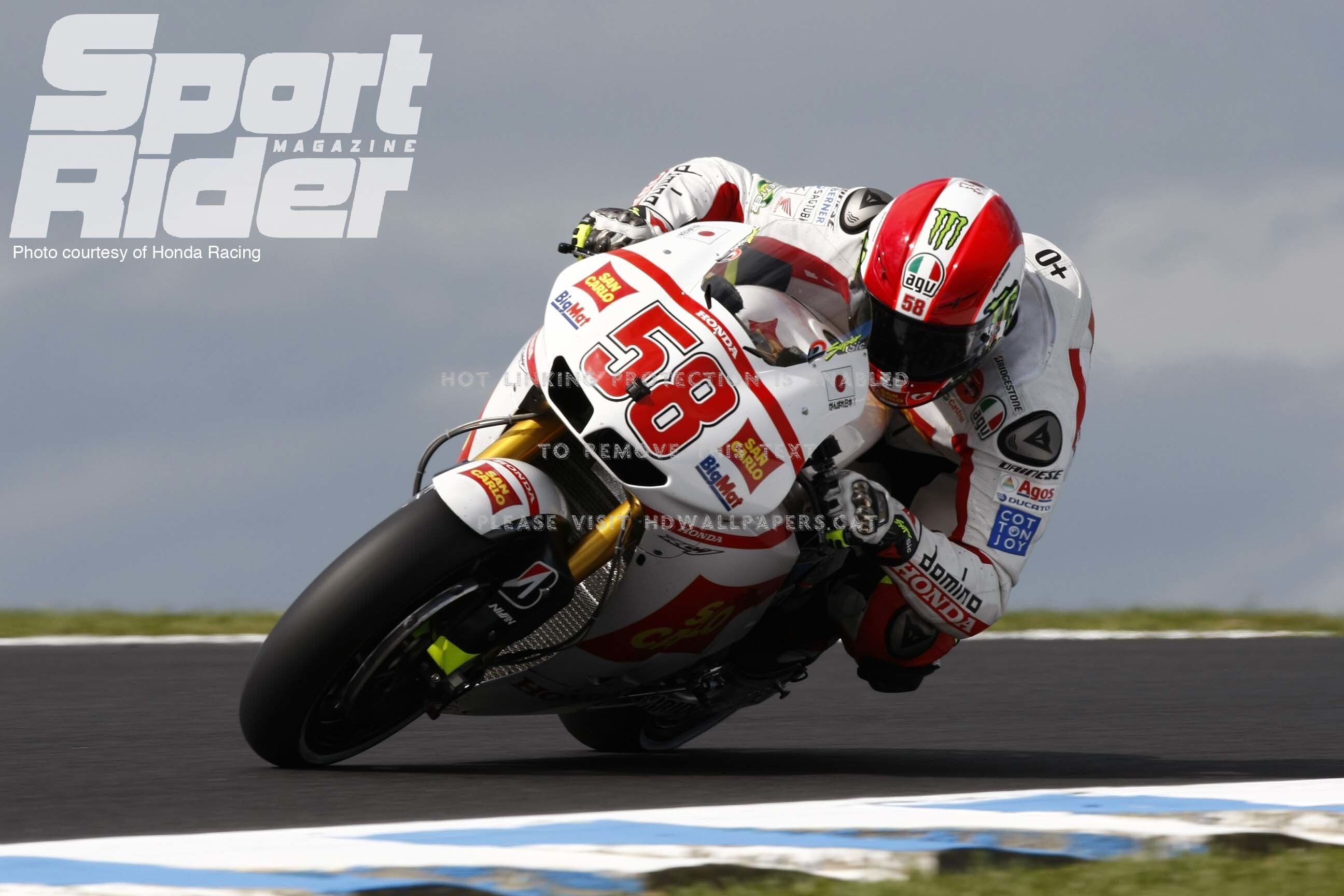 motogp sepang race report marco simoncelli