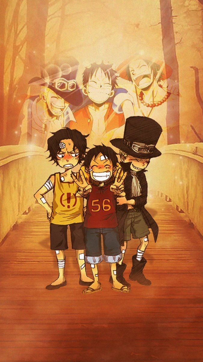 Ace luffy and Sabo wallpaper my loves ❤️ one piece#ace #loves #luffy #piece .#ace #loves #luffy #piece #pieceace #sabo #wallpa trong 2020. Anime, One piece, Phim hoạt hình