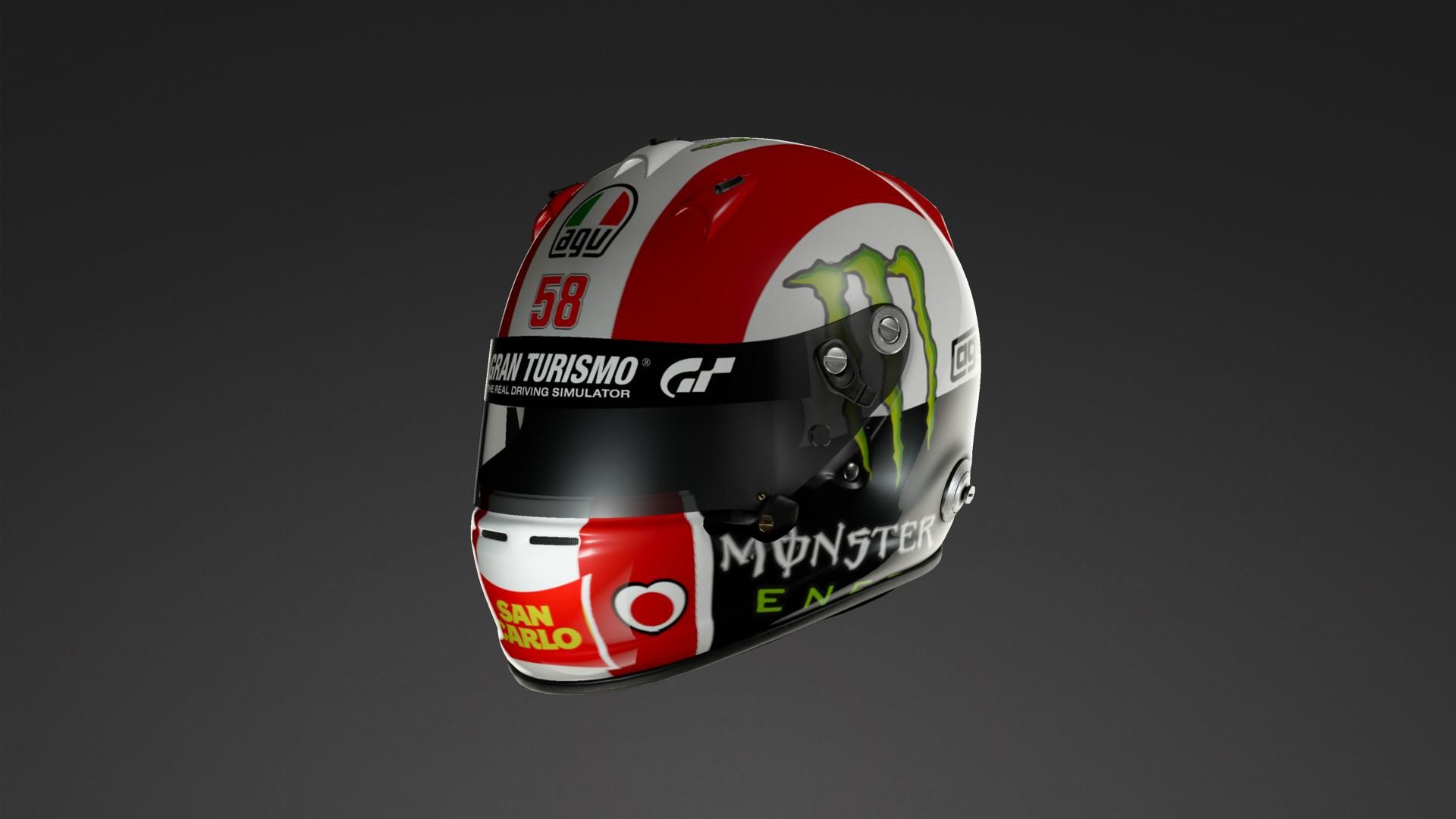 Marco Simoncelli tribute Livery by leonewrc. Community. Gran Turismo Sport