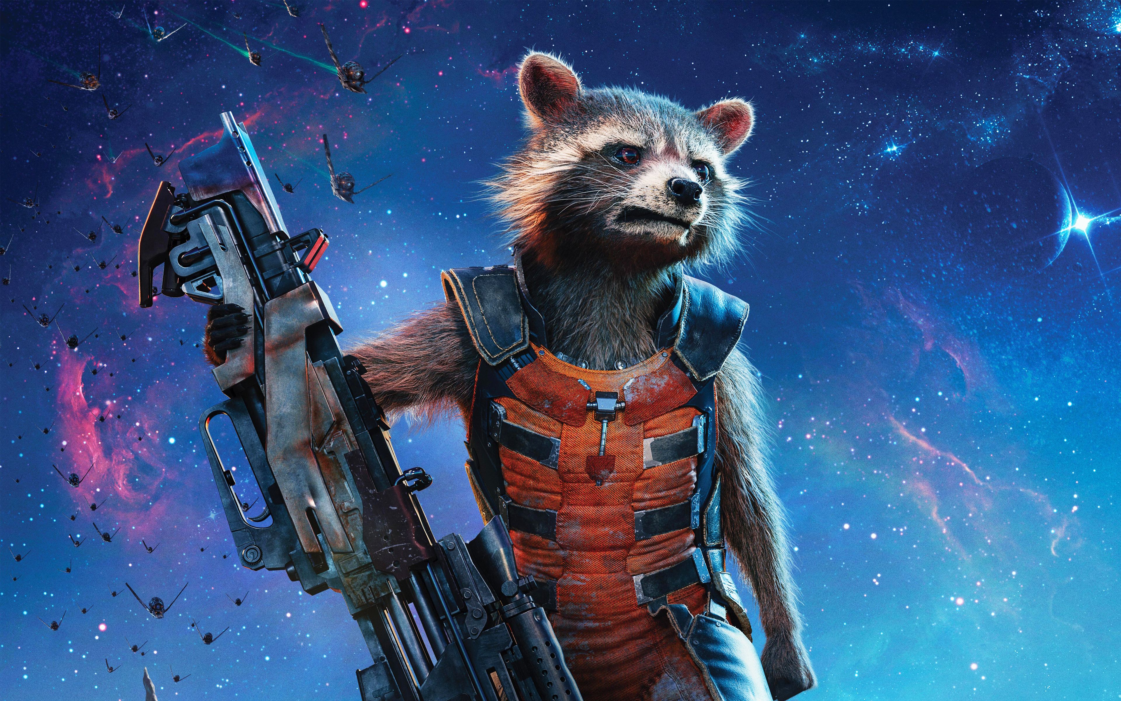 Raccoon Guardians Of The Galaxy Vol 2 HD Wallpaper Of The Galaxy Rocket Wallpaper HD