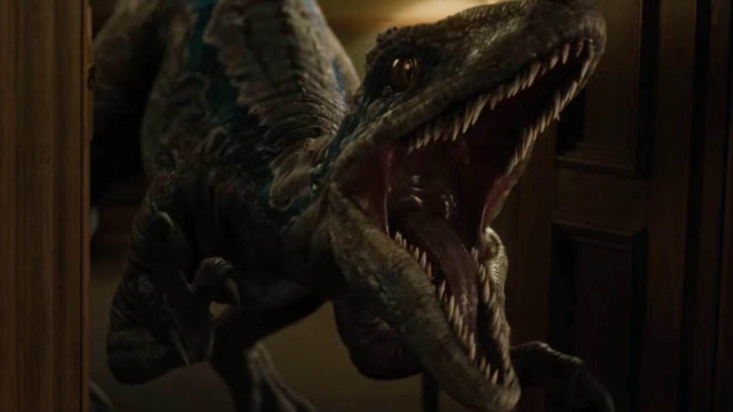 Blue and The Indoraptor Fight in TV Spot For JURASSIC WORLD: FALLEN KINGDOM and There's a New Poster!