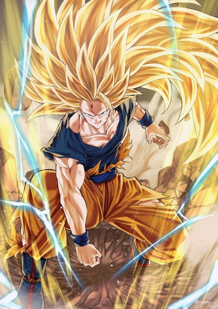 Goku ssj3 (super saiyan 3 ). Anime dragon ball super, Dragon ball goku, Anime dragon ball