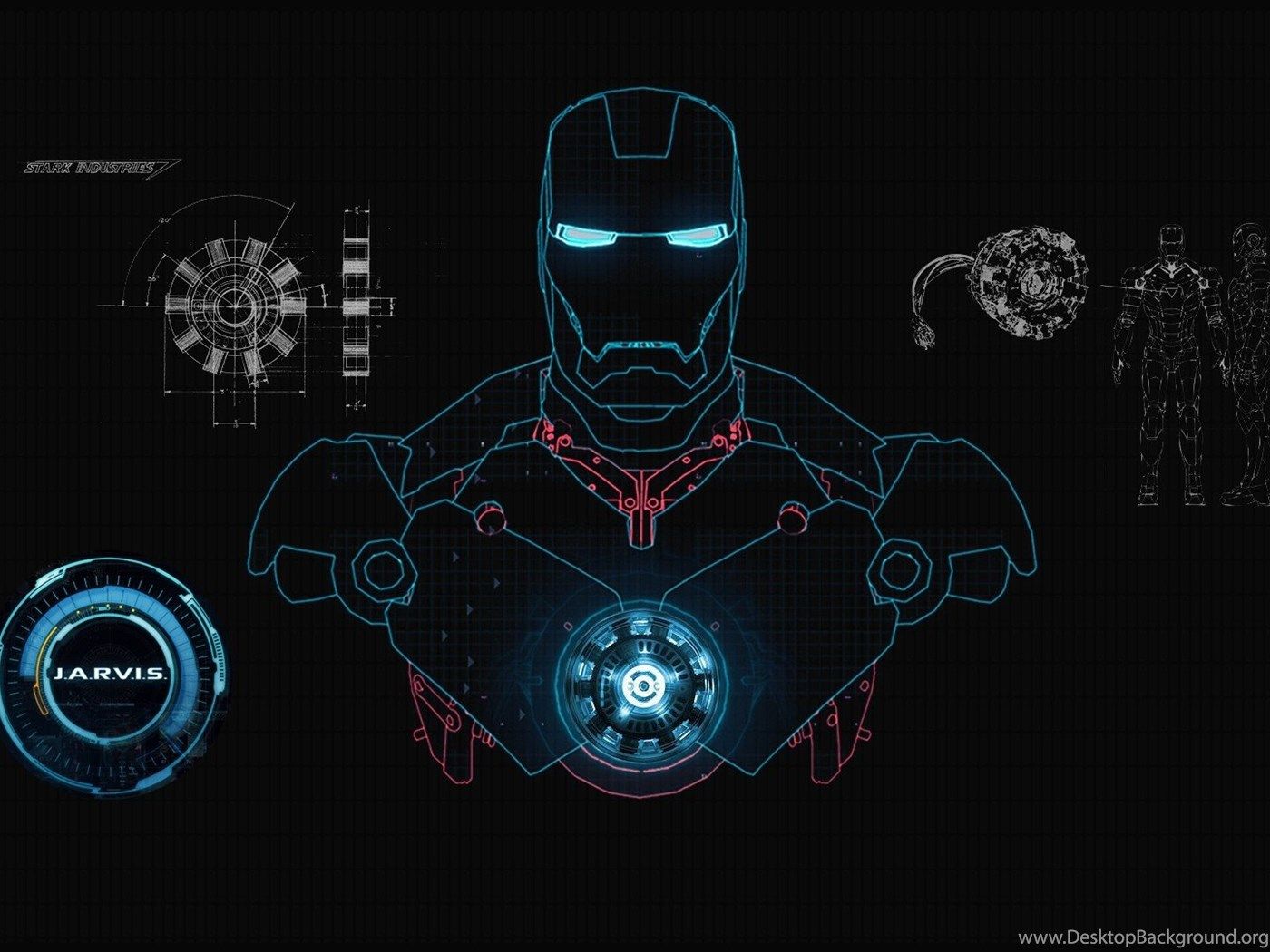 Wallpaper Industrie Movie Iron Man Suit Stark Industries Marvel. Desktop Background